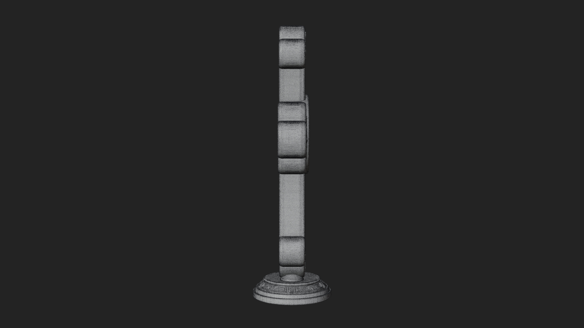 Carved Relief Wall Cross Design 349 3D Print Model 3D Model
