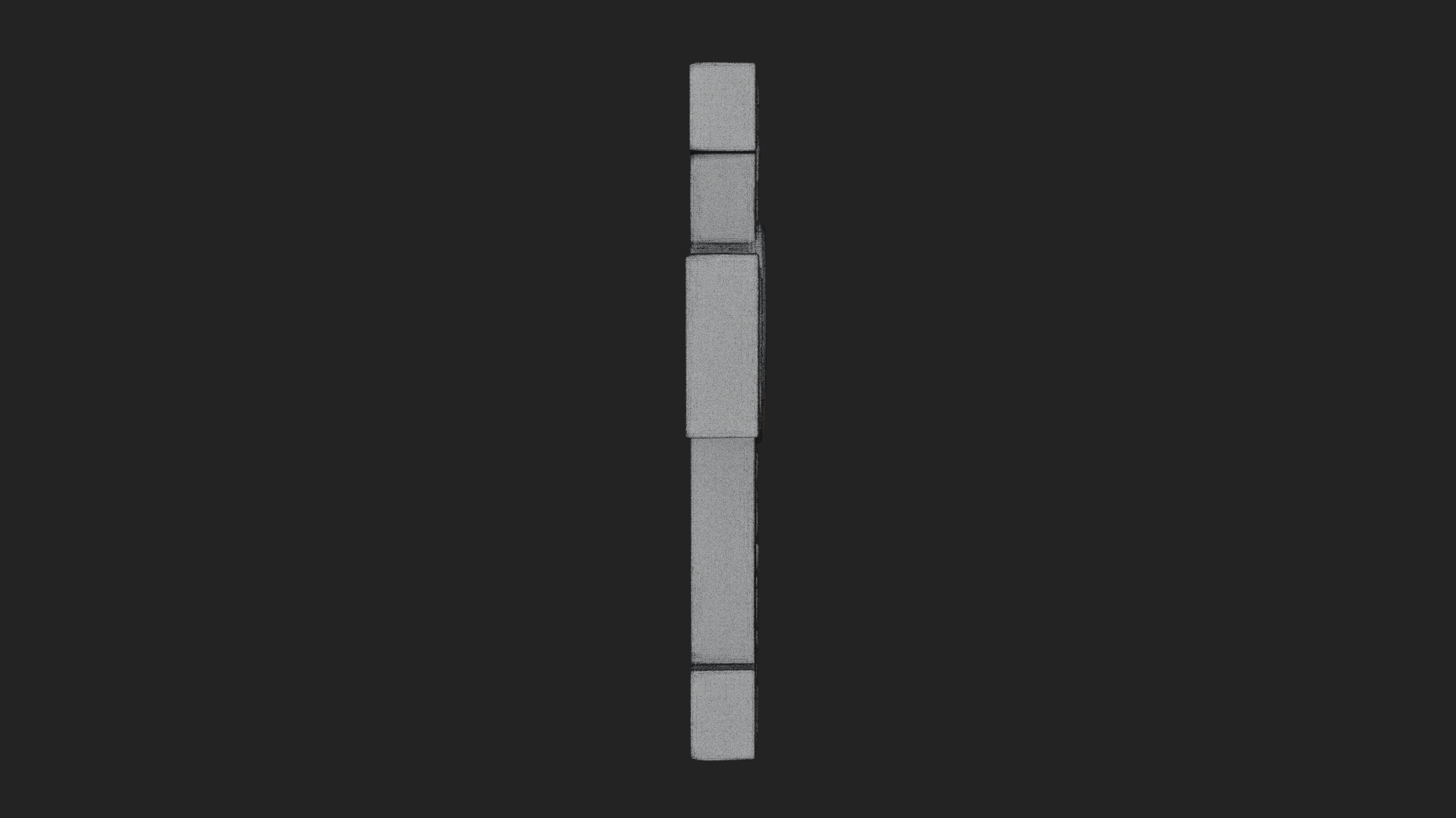 Carved Relief Wall Cross Design 35 3D Print Model 3D Model