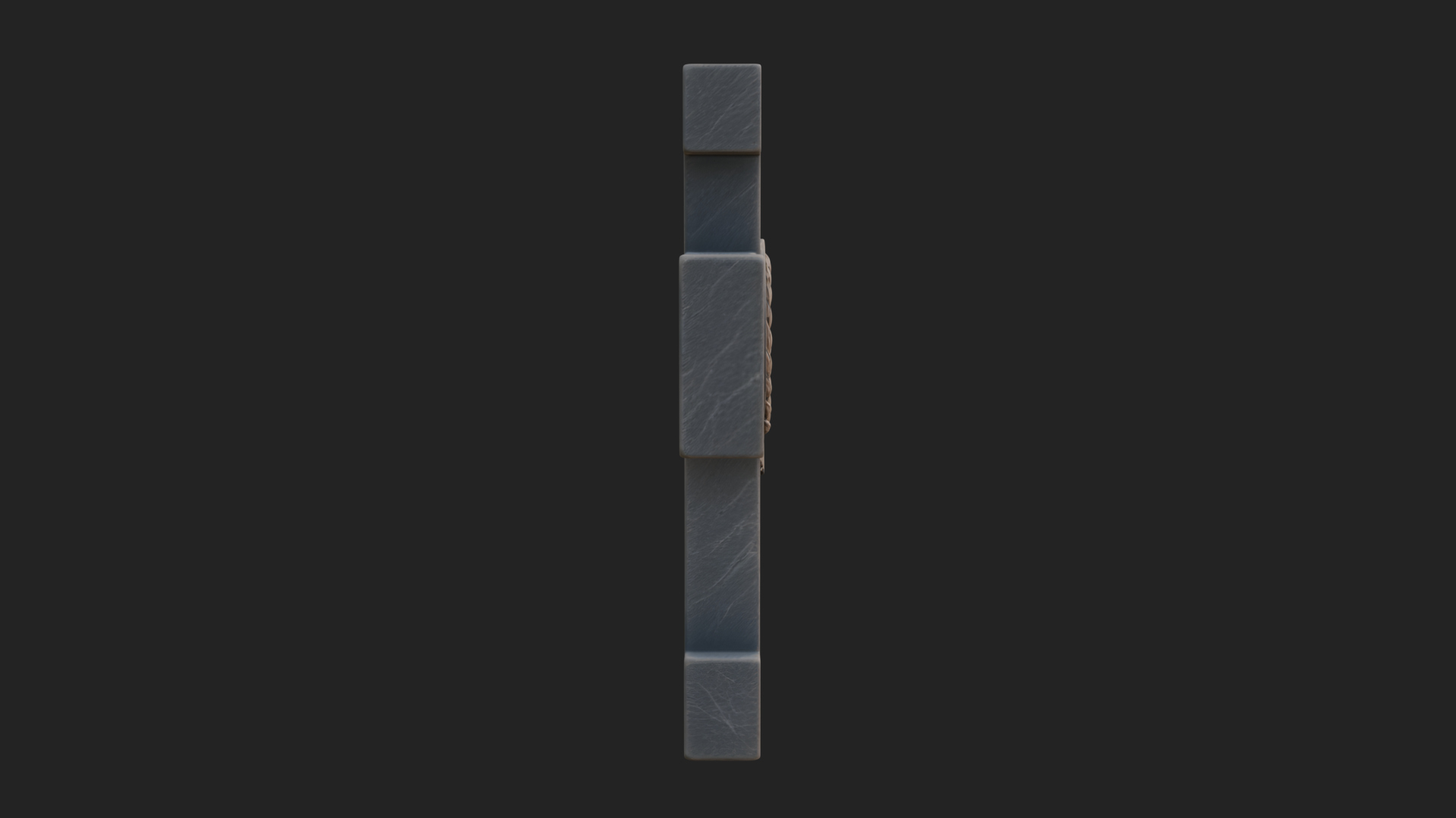 Carved Relief Wall Cross Design 350 3D Print Model 3D Model