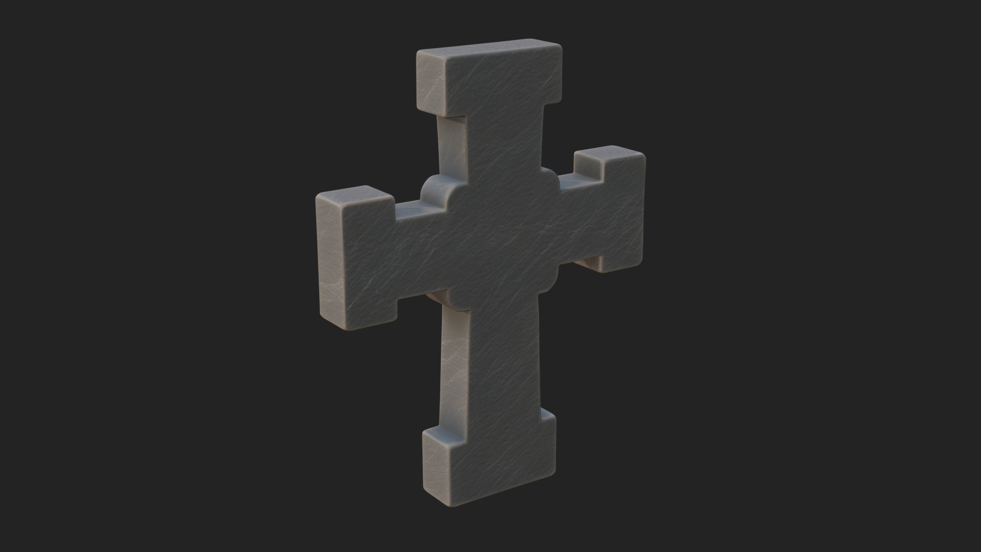 Carved Relief Wall Cross Design 350 3D Print Model 3D Model