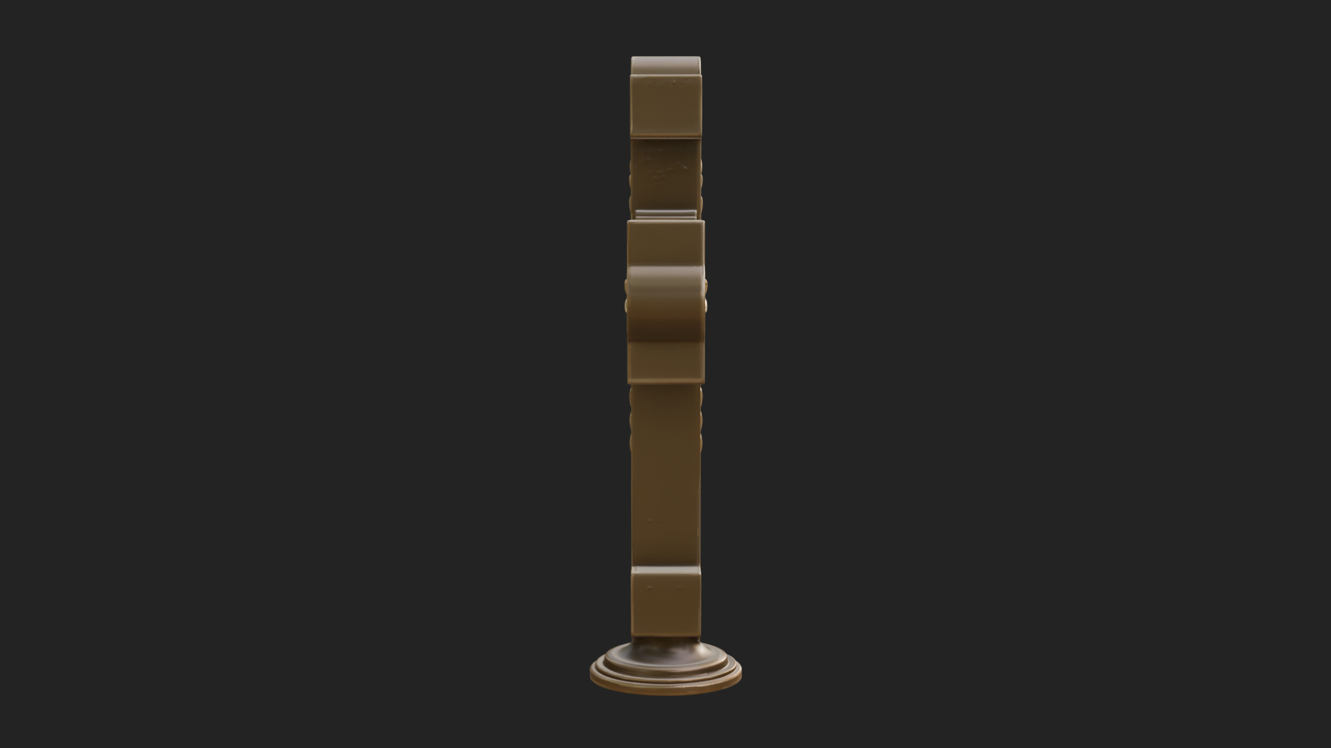 Carved Relief Wall Cross Design 355 3D Print Model 3D Model