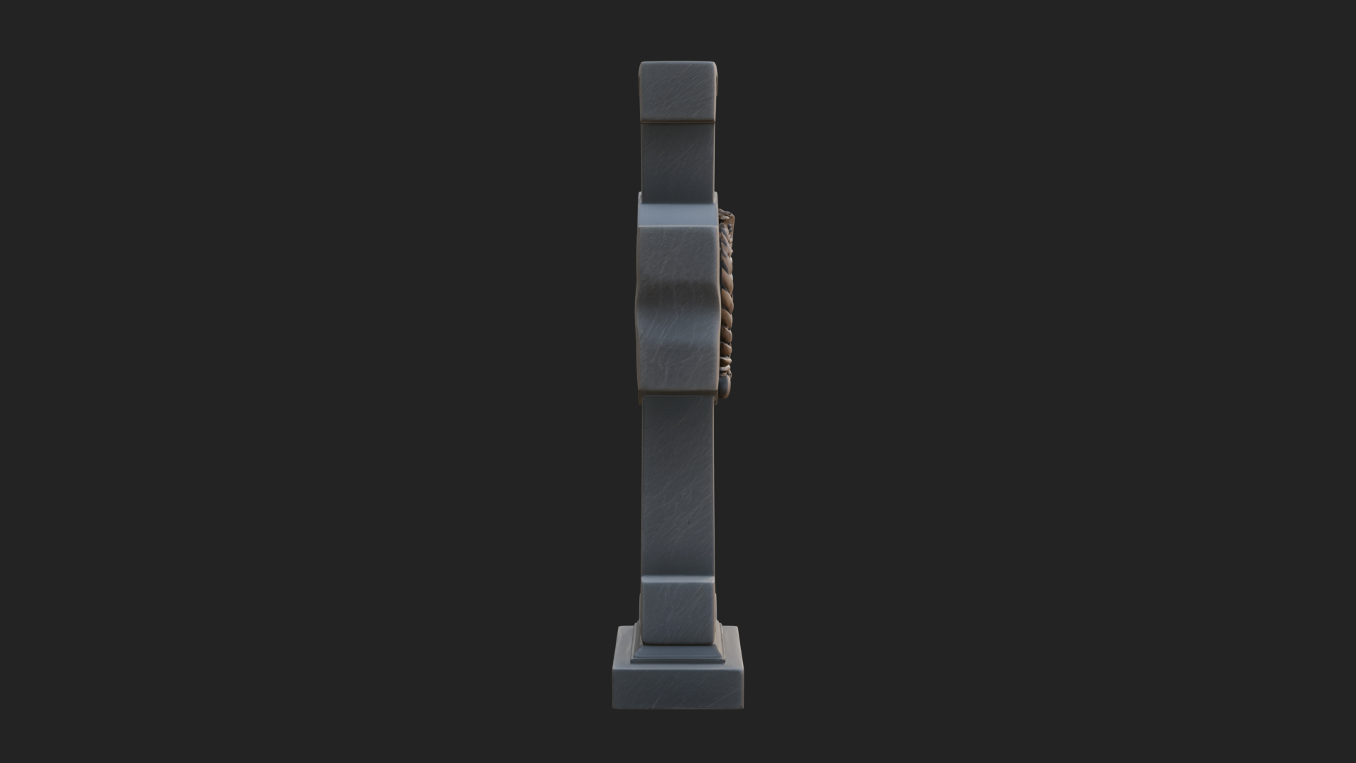 Carved Relief Wall Cross Design 356 3D Print Model 3D Model