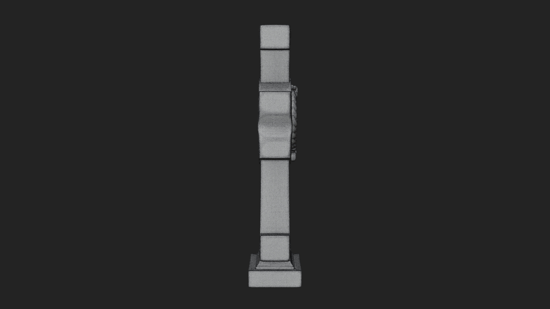 Carved Relief Wall Cross Design 356 3D Print Model 3D Model