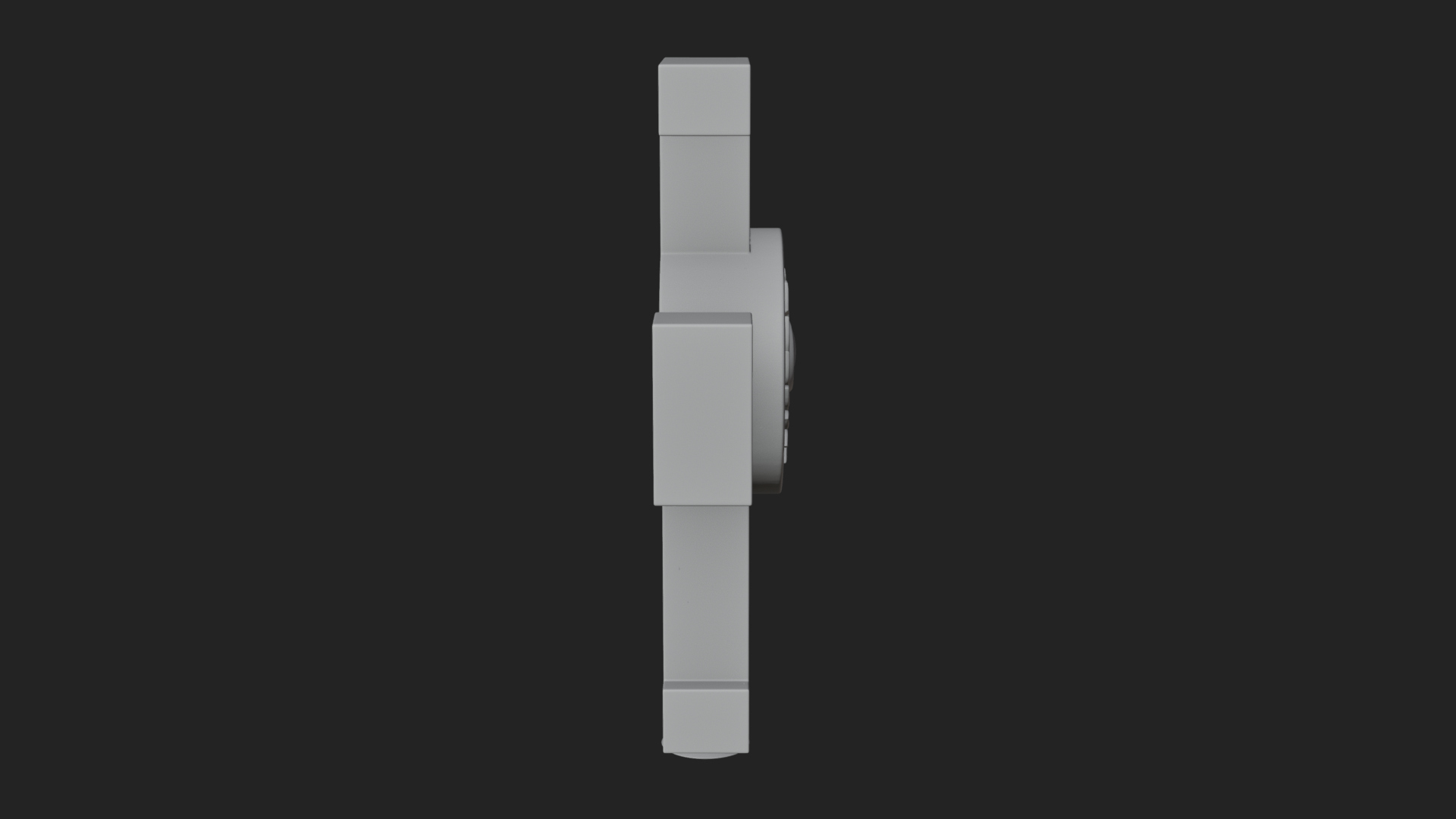 Carved Relief Wall Cross Design 358 3D Print Model 3D Model