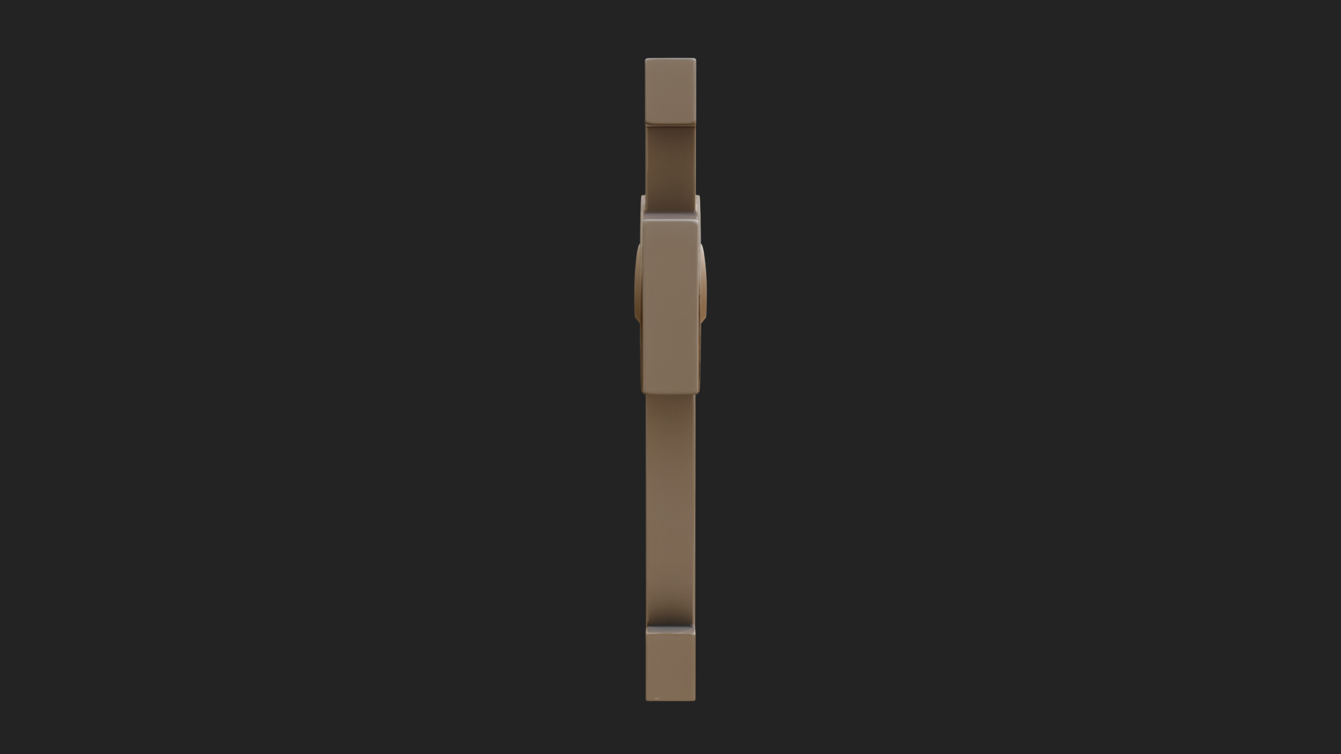 Carved Relief Wall Cross Design 360 3D Print Model 3D Model