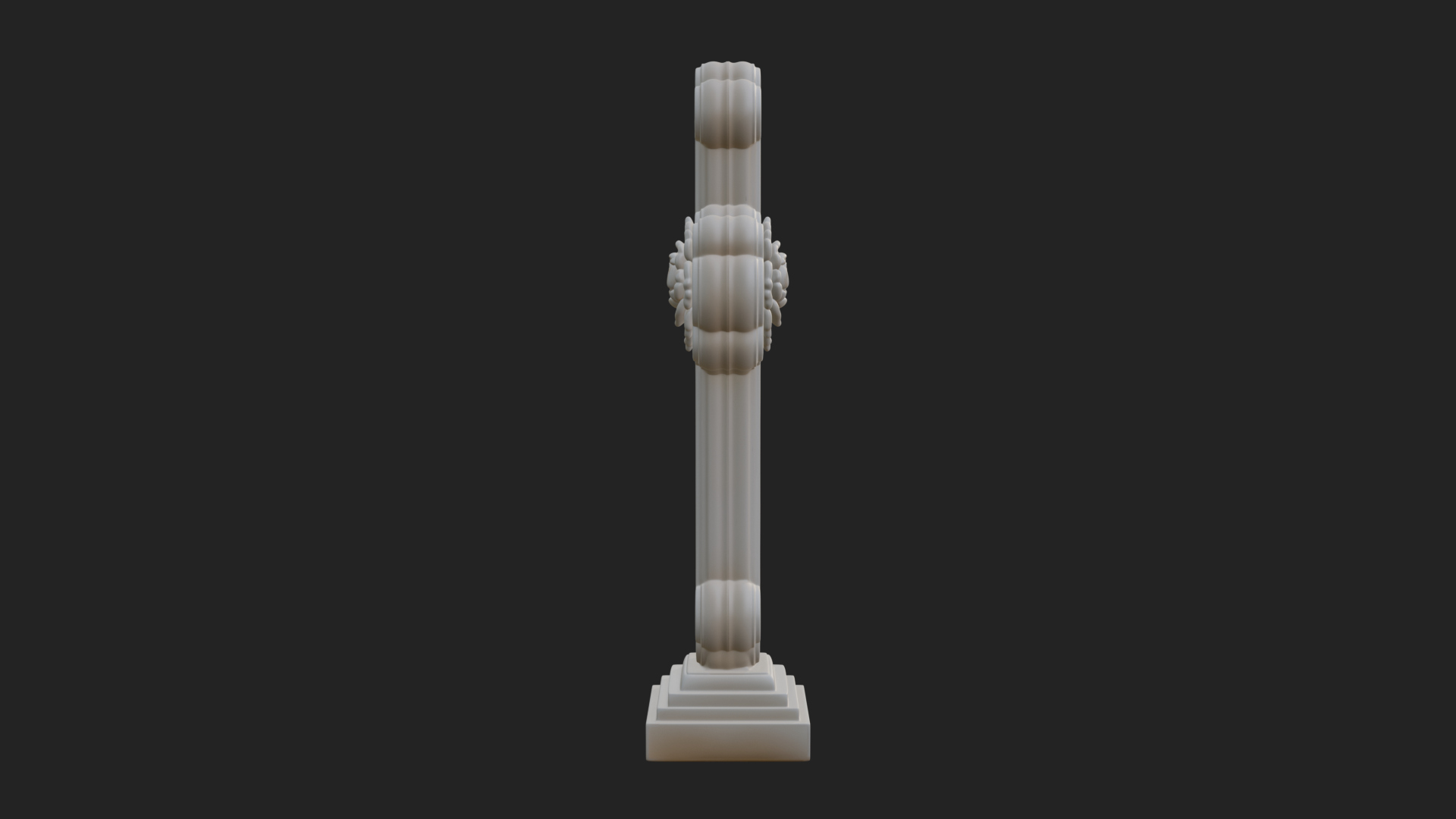 Carved Relief Wall Cross Design 362 3D Print Model 3D Model