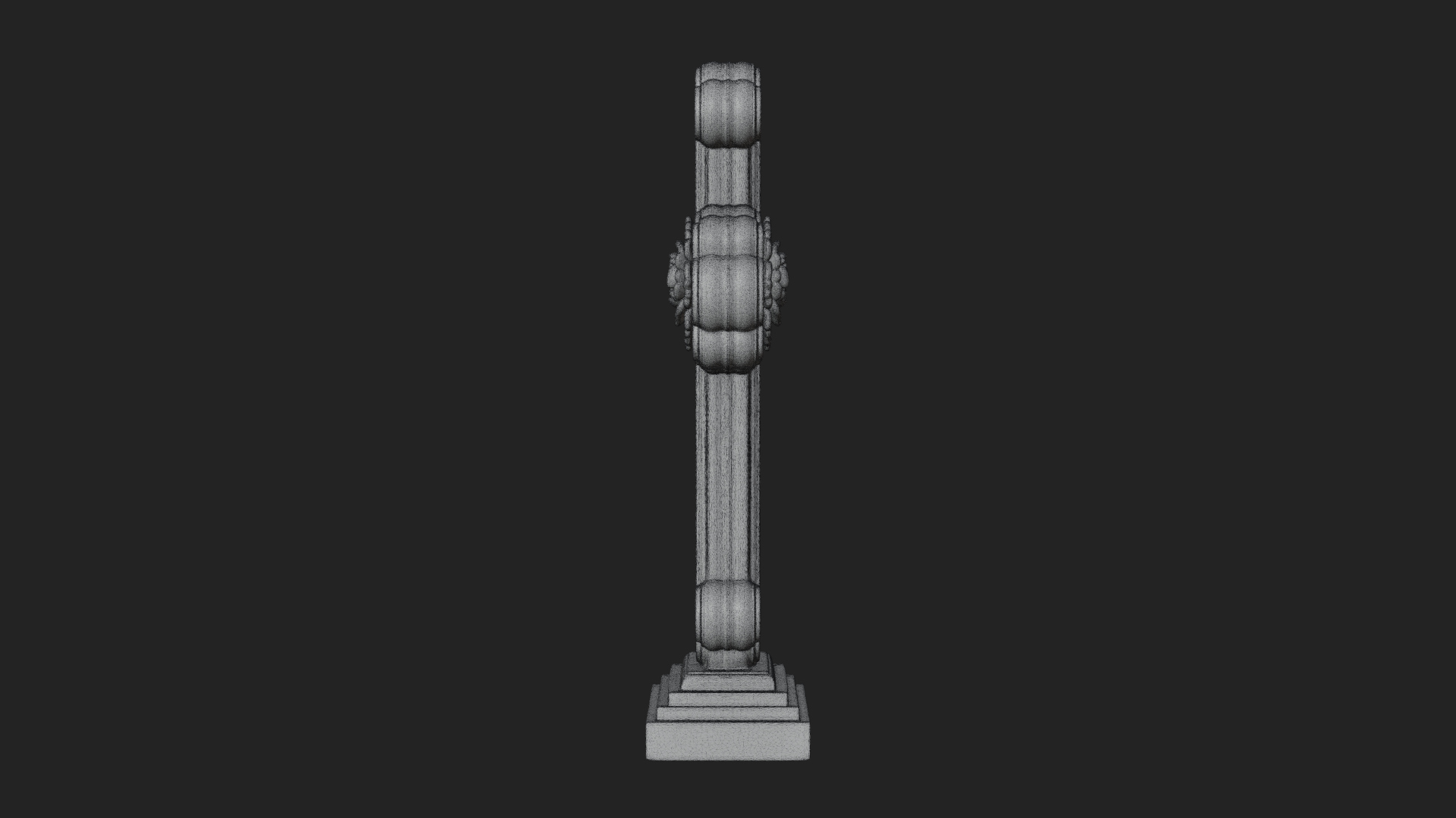 Carved Relief Wall Cross Design 362 3D Print Model 3D Model
