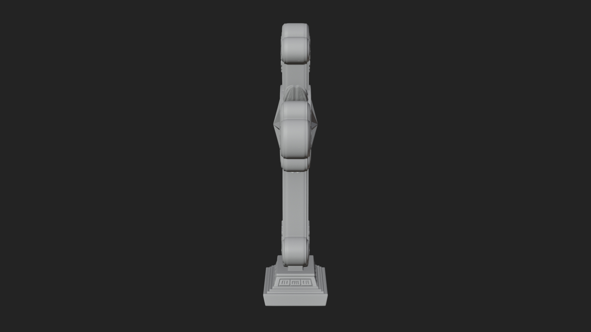 Carved Relief Wall Cross Design 364 3D Print Model 3D Model