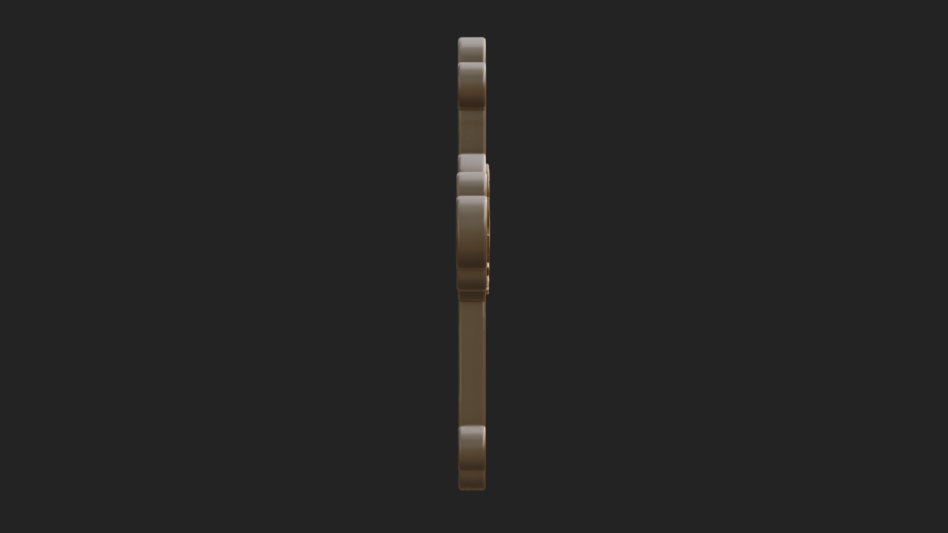 Carved Relief Wall Cross Design 365 3D Print Model 3D Model