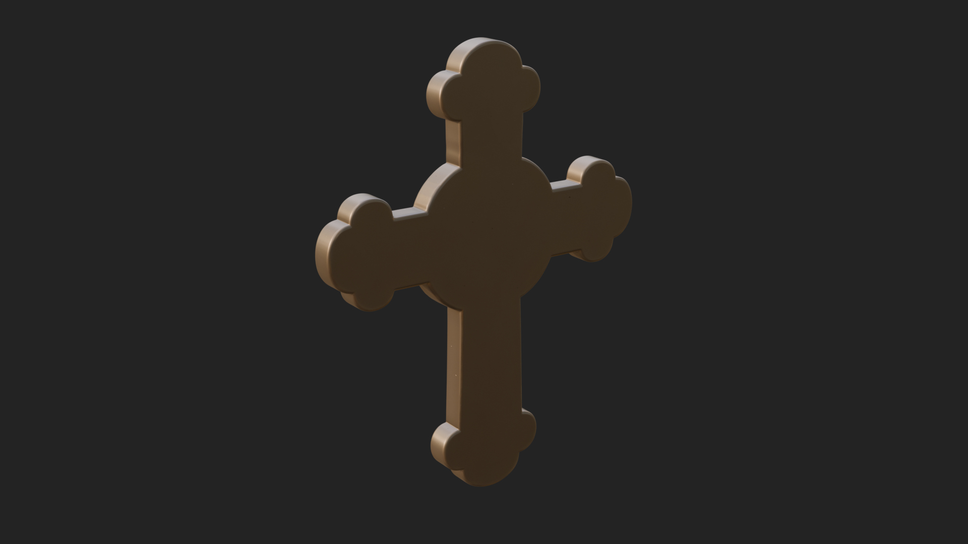 Carved Relief Wall Cross Design 365 3D Print Model 3D Model