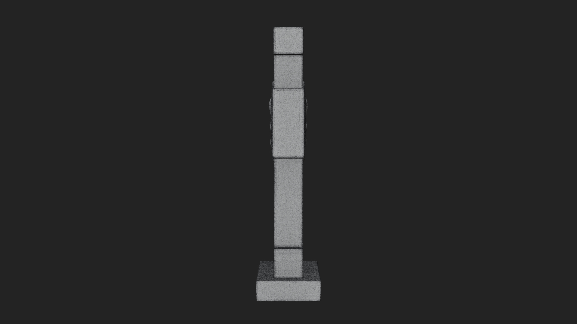 Carved Relief Wall Cross Design 371 3D Print Model 3D Model