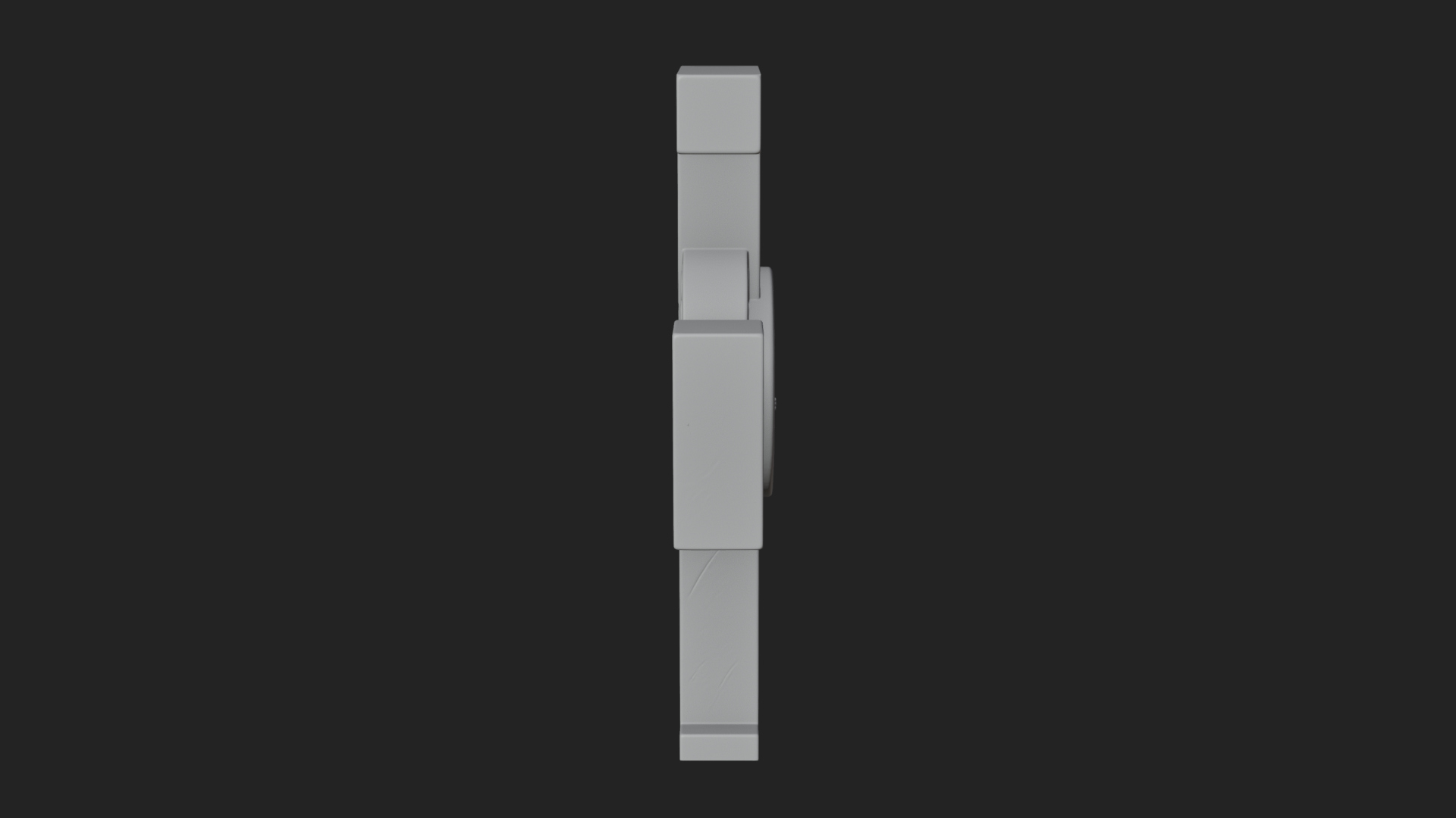 Carved Relief Wall Cross Design 373 3D Print Model 3D Model