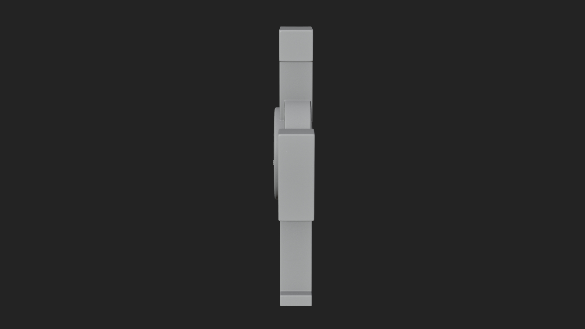 Carved Relief Wall Cross Design 373 3D Print Model 3D Model