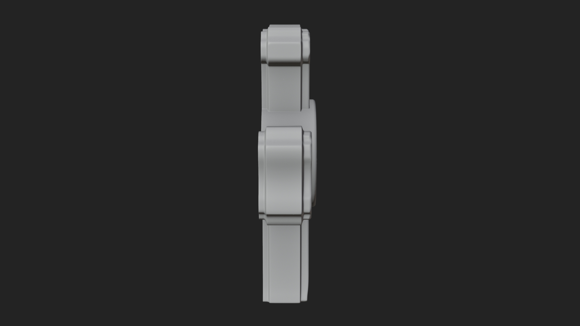 Carved Relief Wall Cross Design 376 3D Print Model 3D Model