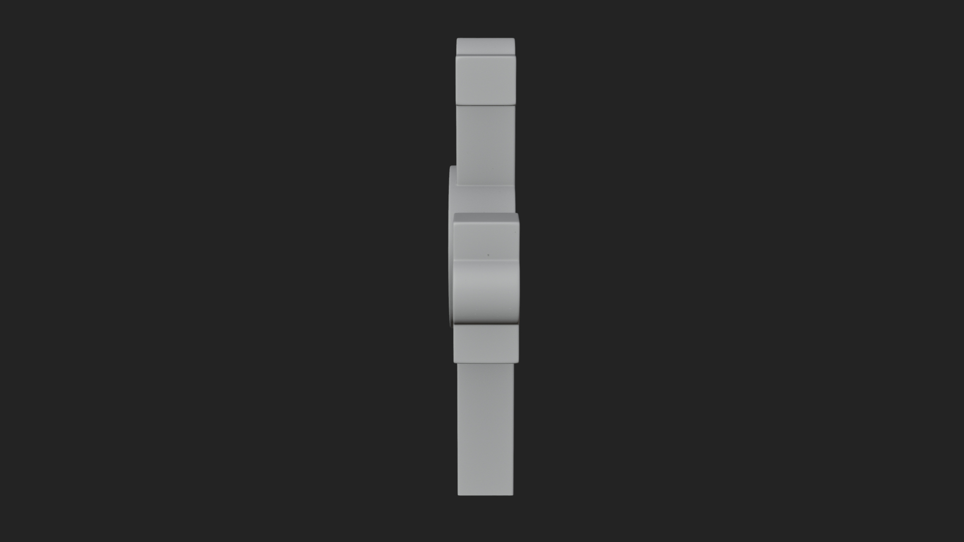 Carved Relief Wall Cross Design 378 3D Print Model 3D Model