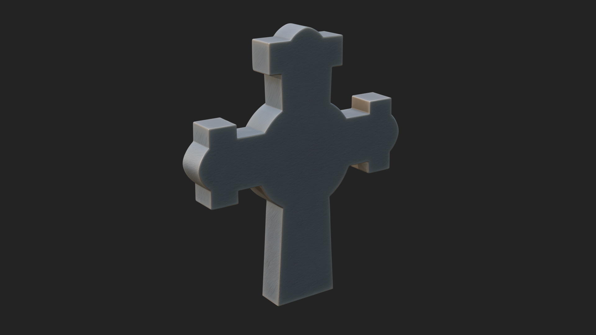 Carved Relief Wall Cross Design 379 3D Print Model 3D Model