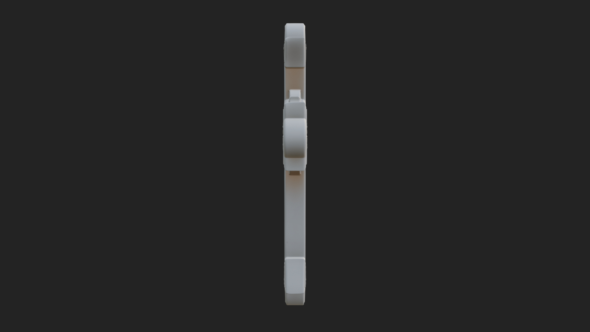 Carved Relief Wall Cross Design 38 3D Print Model 3D Model