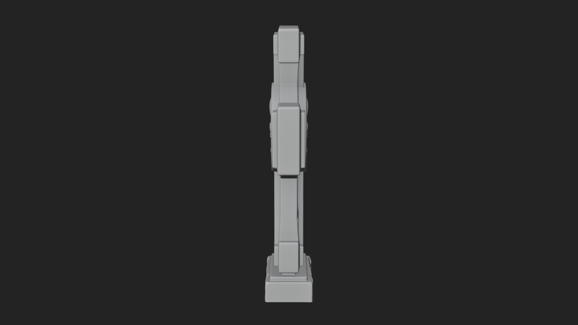 Carved Relief Wall Cross Design 386 3D Print Model 3D Model