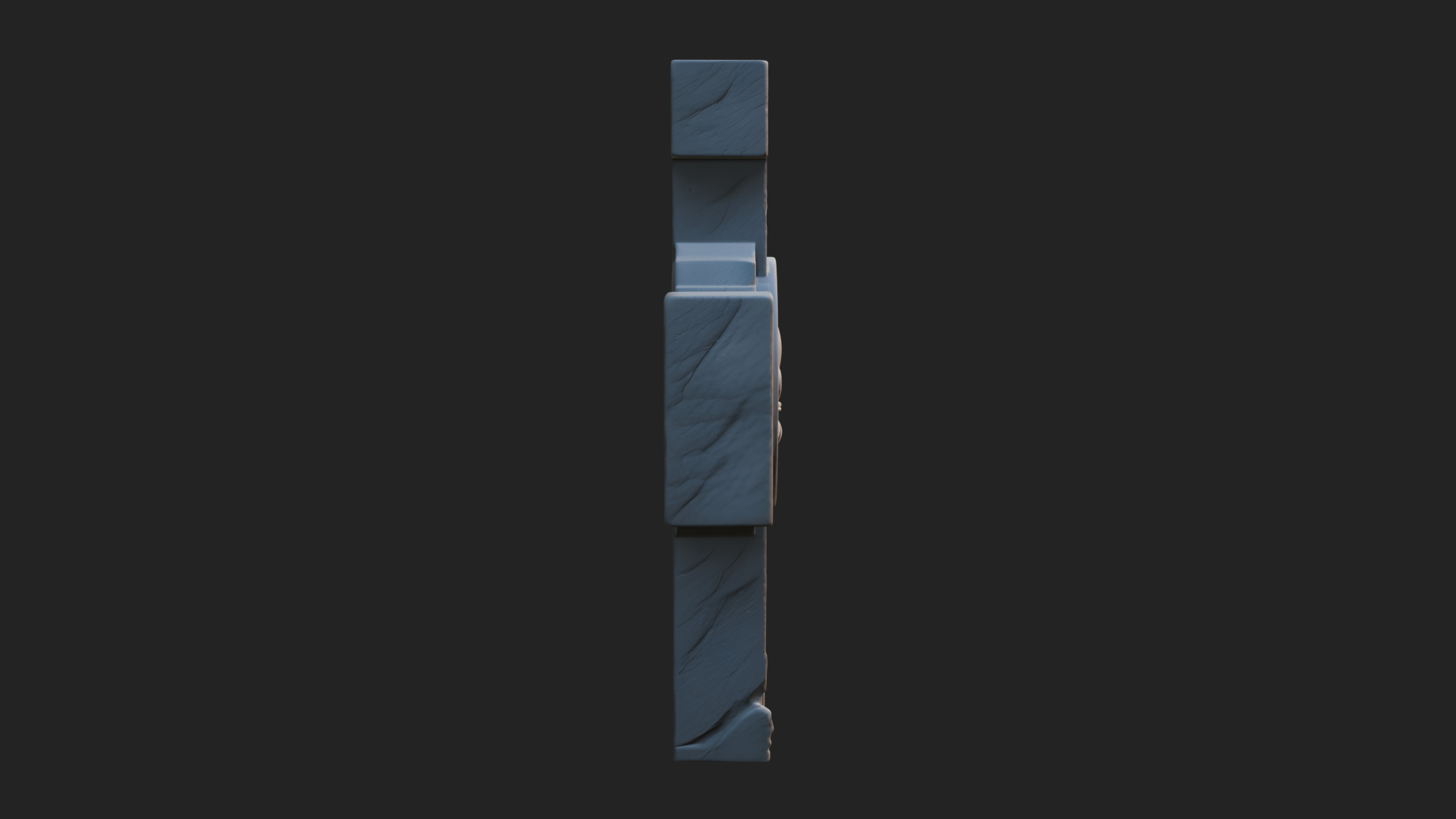Carved Relief Wall Cross Design 389 3D Print Model 3D Model