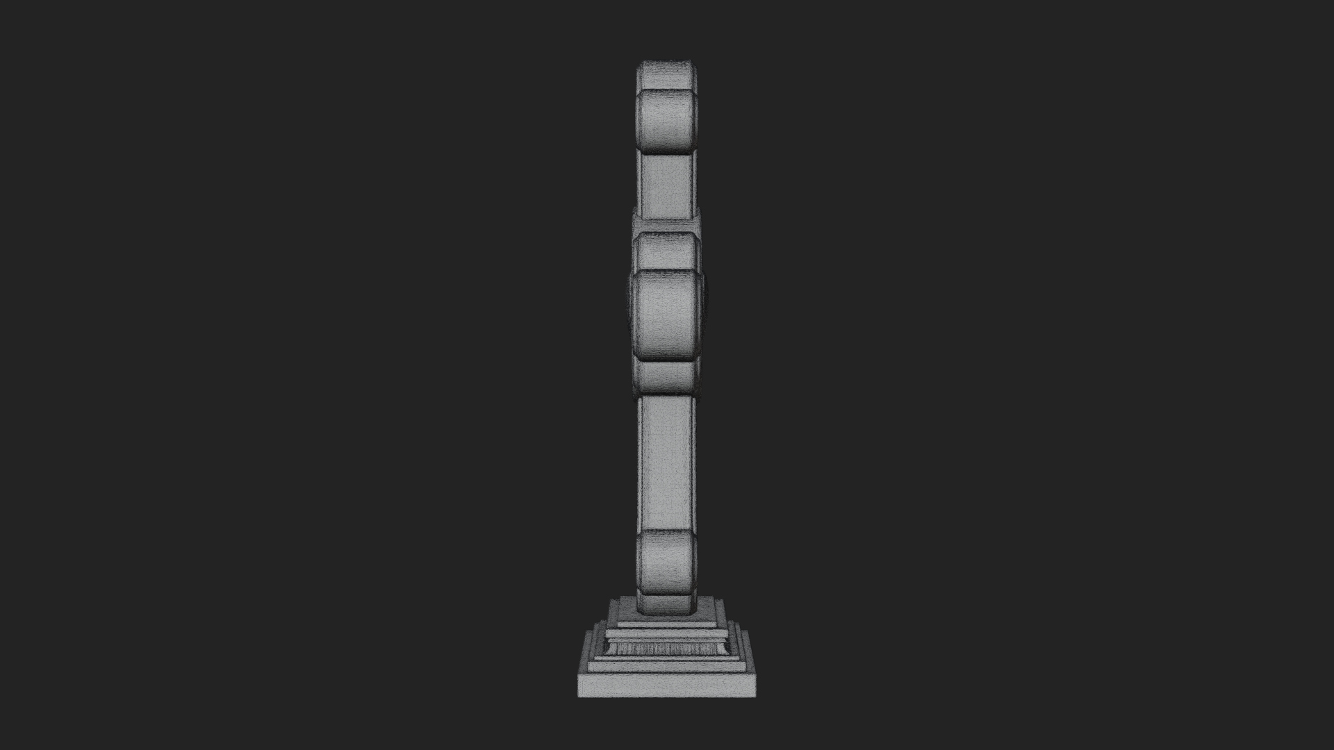 Carved Relief Wall Cross Design 402 3D Print Model 3D Model
