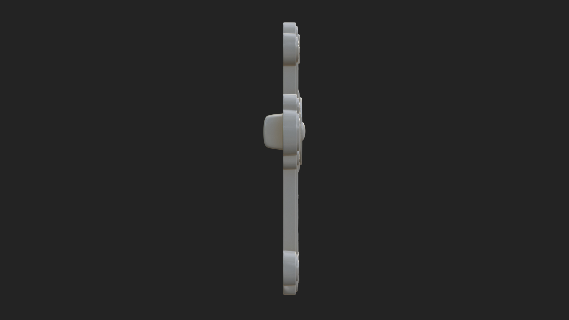 Carved Relief Wall Cross Design 408 3D Print Model 3D Model