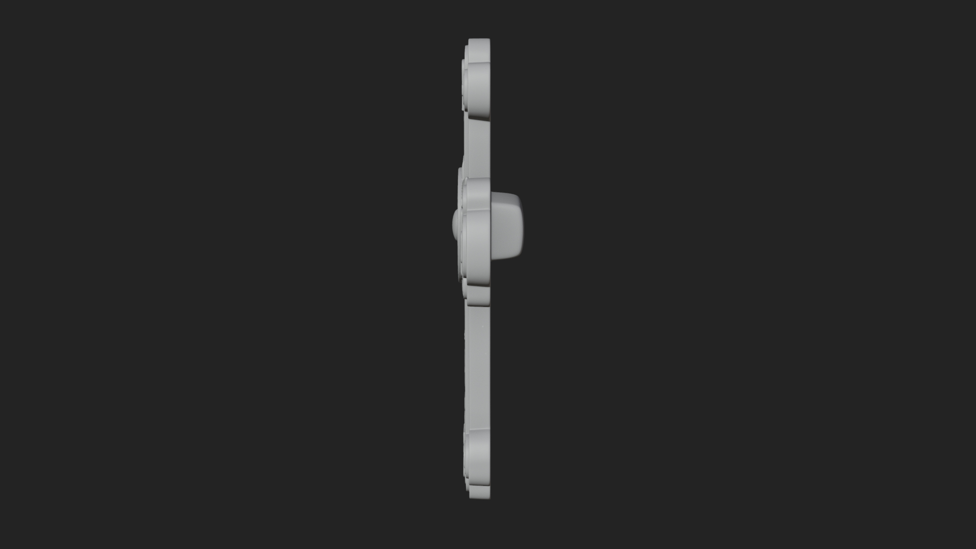 Carved Relief Wall Cross Design 408 3D Print Model 3D Model