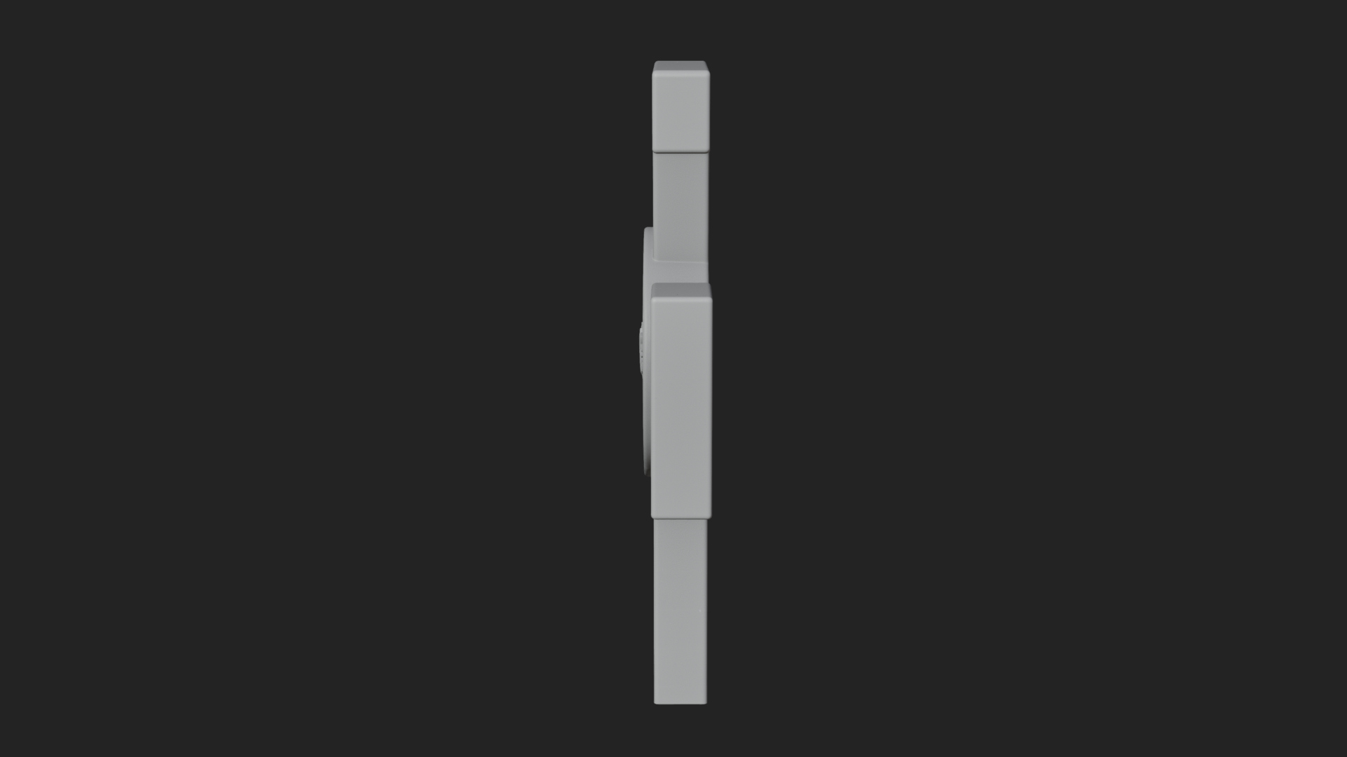 Carved Relief Wall Cross Design 409 3D Print Model 3D Model