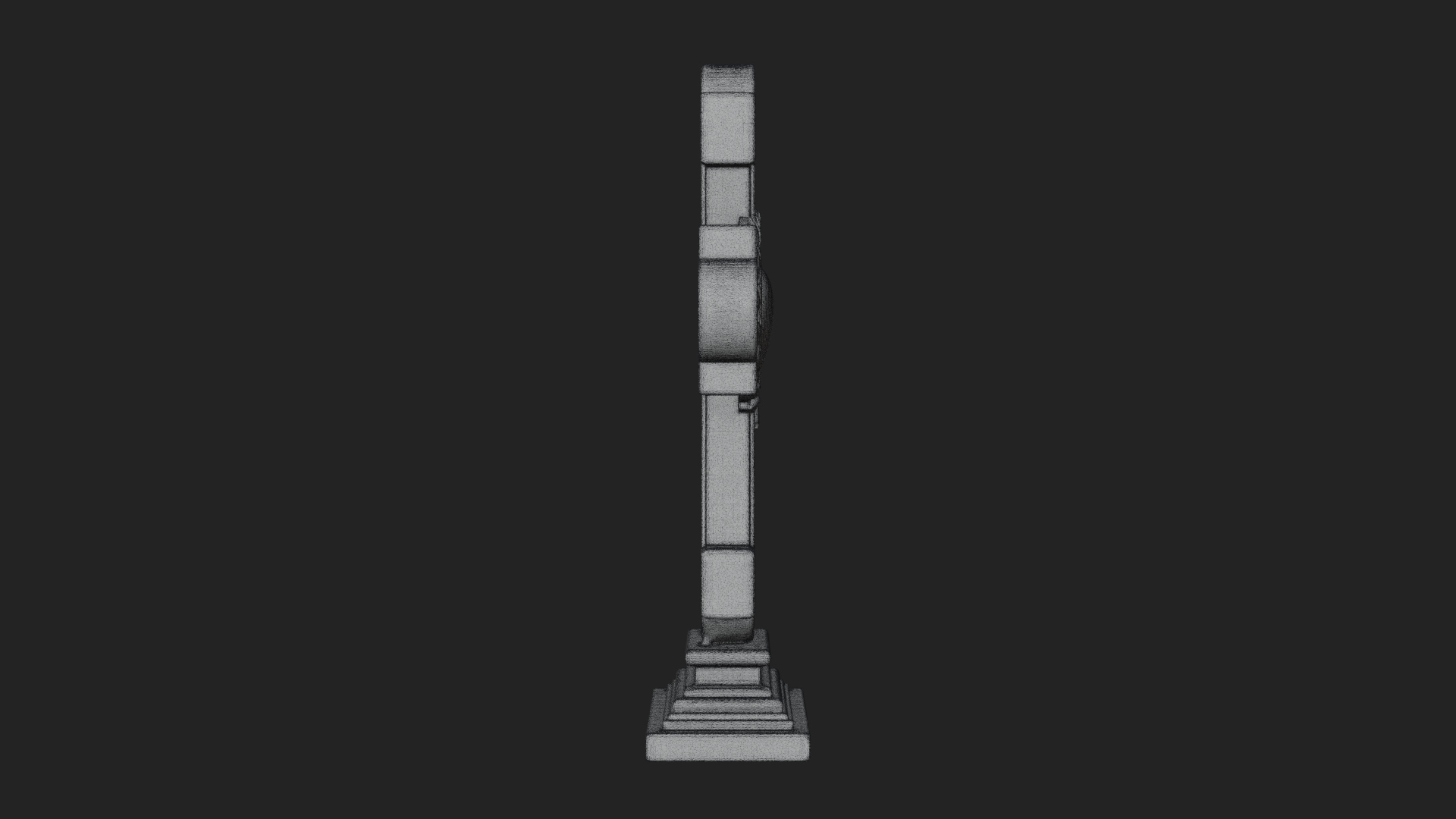 Carved Relief Wall Cross Design 412 3D Print Model 3D Model