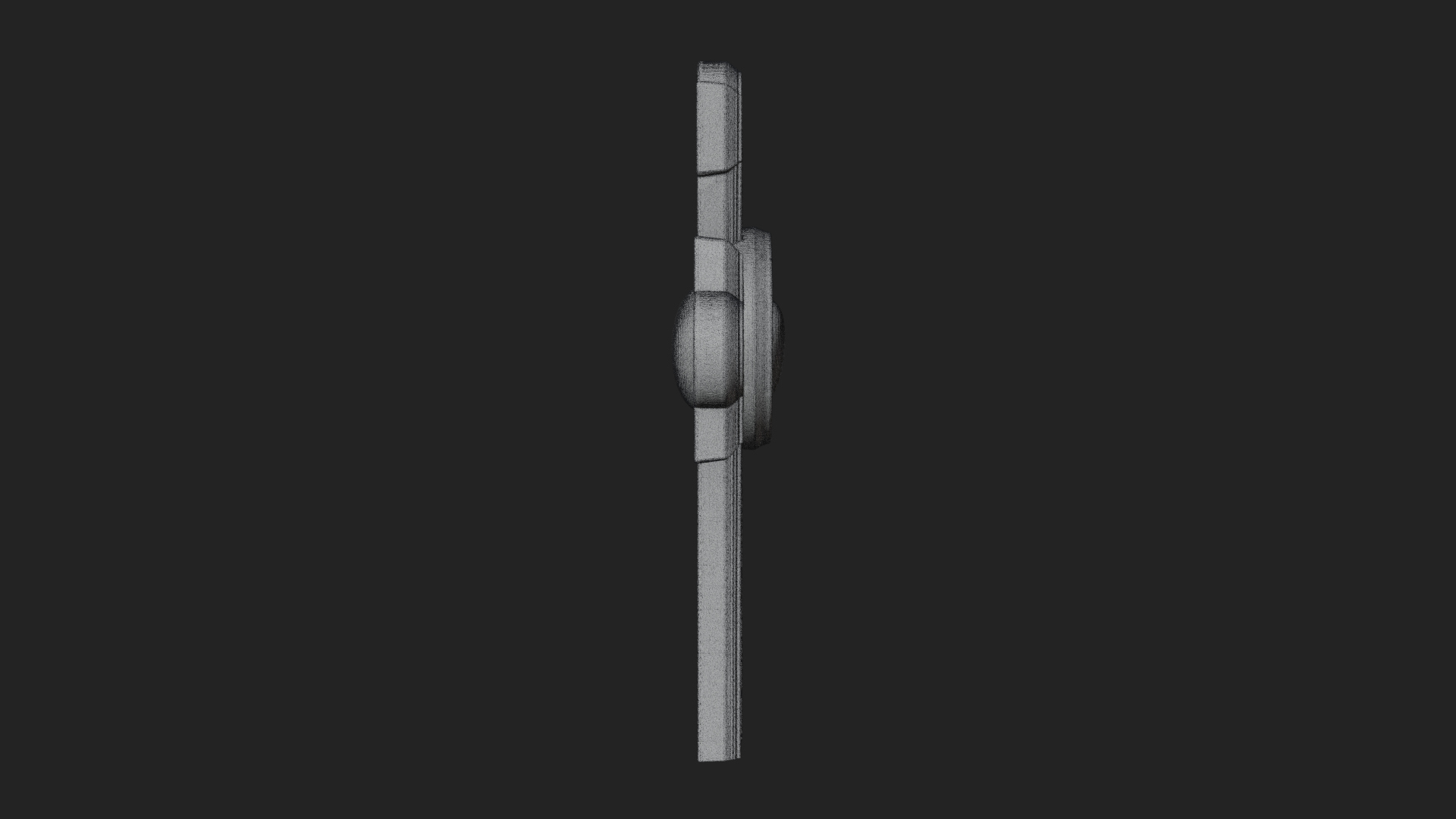Carved Relief Wall Cross Design 415 3D Print Model 3D Model