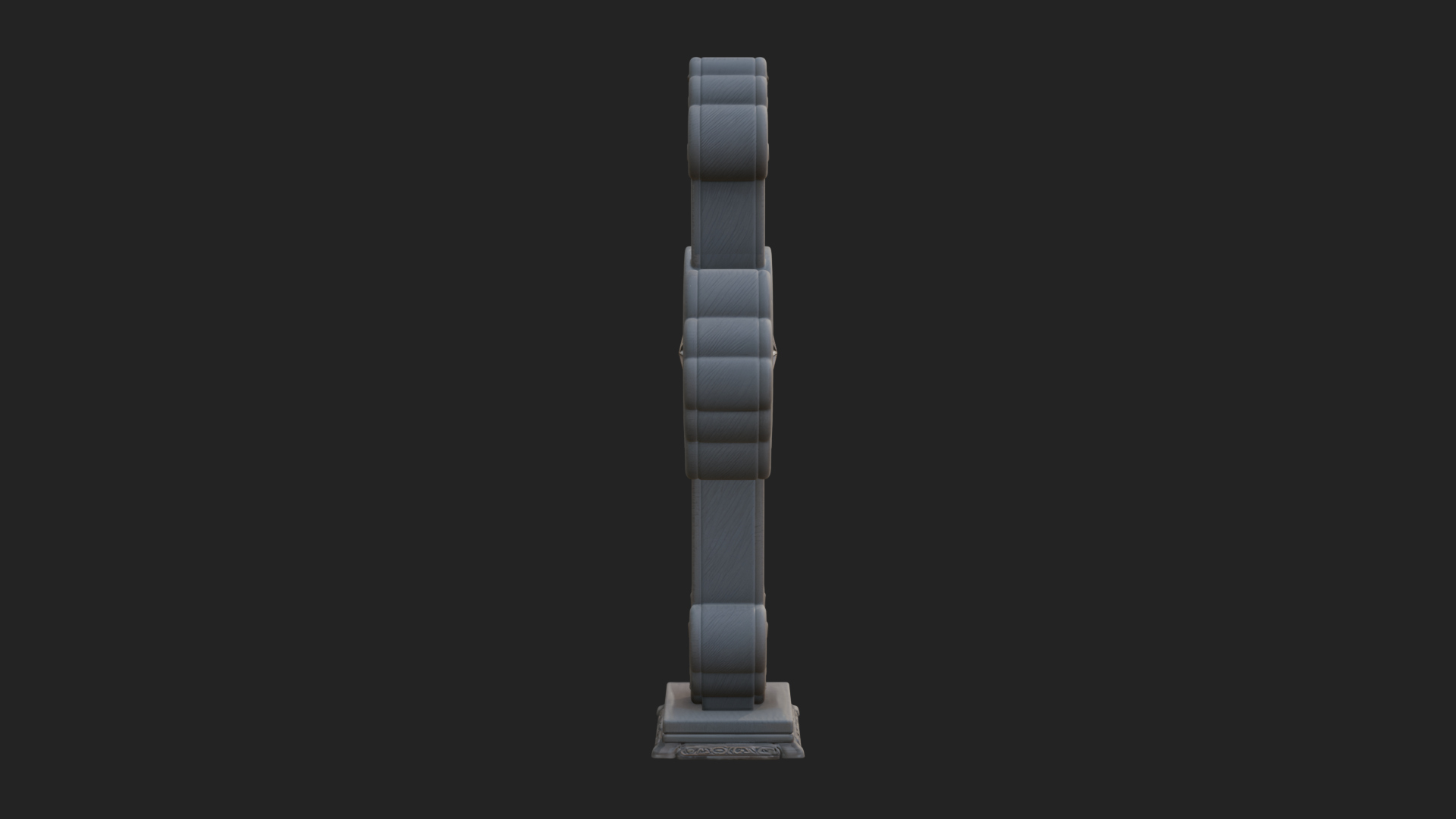 Carved Relief Wall Cross Design 42 3D Print Model 3D Model