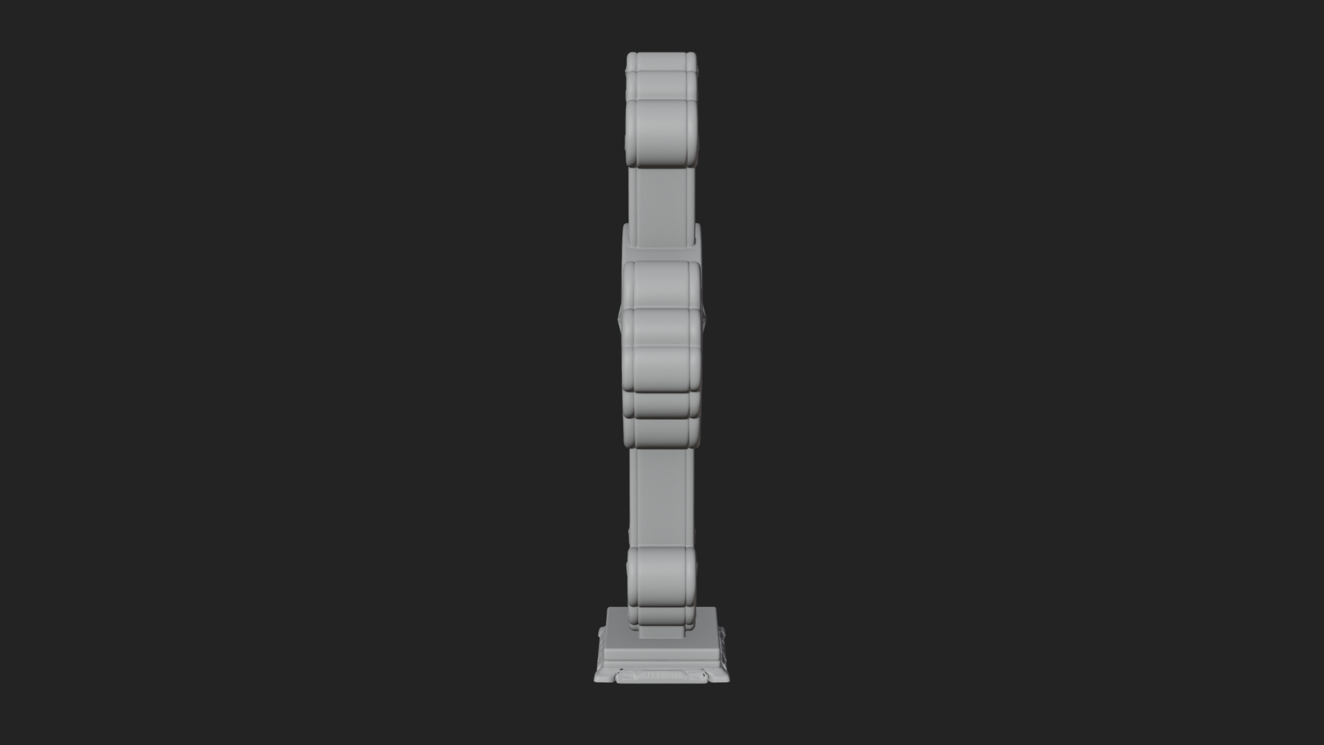 Carved Relief Wall Cross Design 42 3D Print Model 3D Model