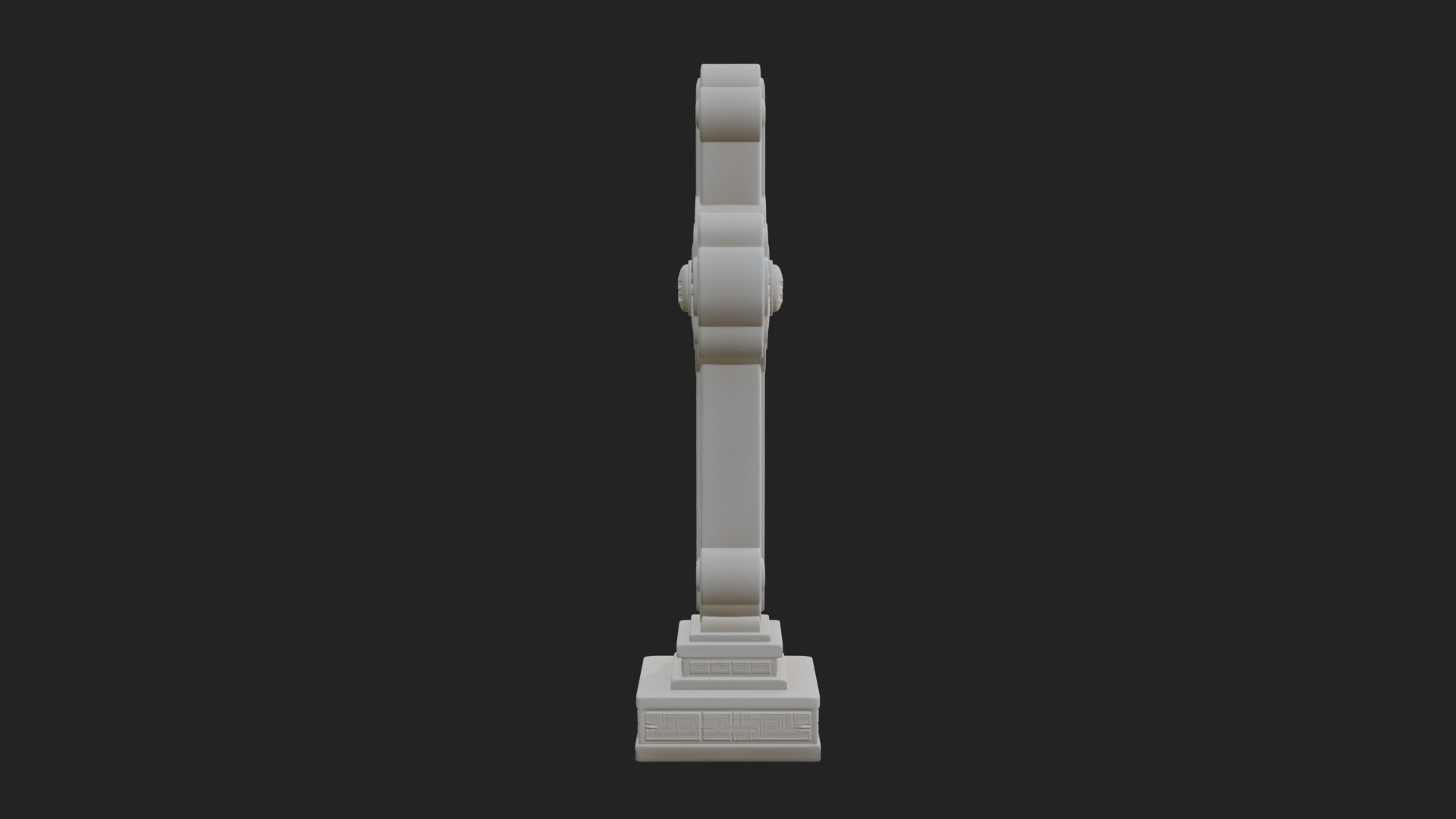 Carved Relief Wall Cross Design 422 3D Print Model 3D Model