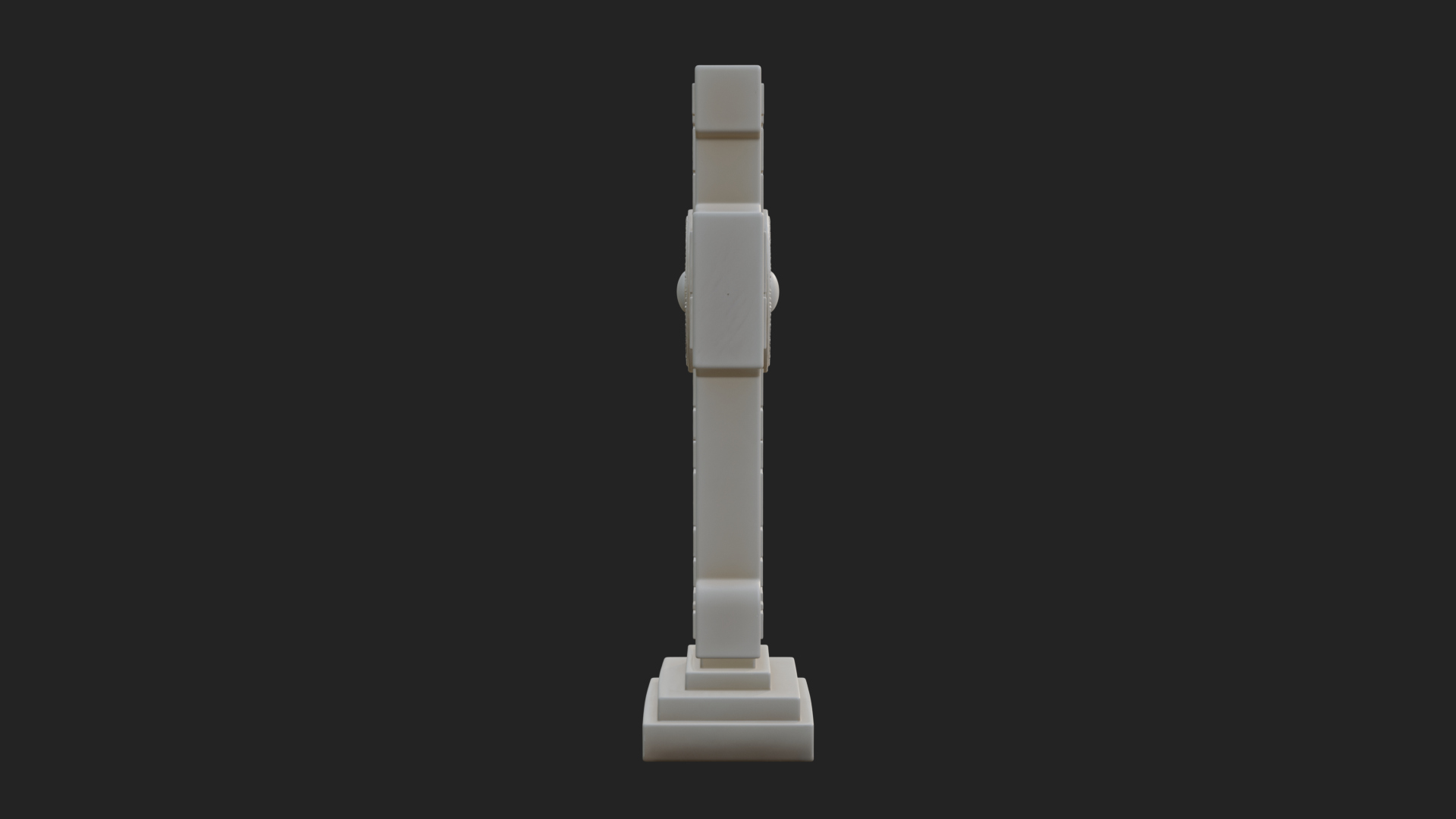 Carved Relief Wall Cross Design 423 3D Print Model 3D Model
