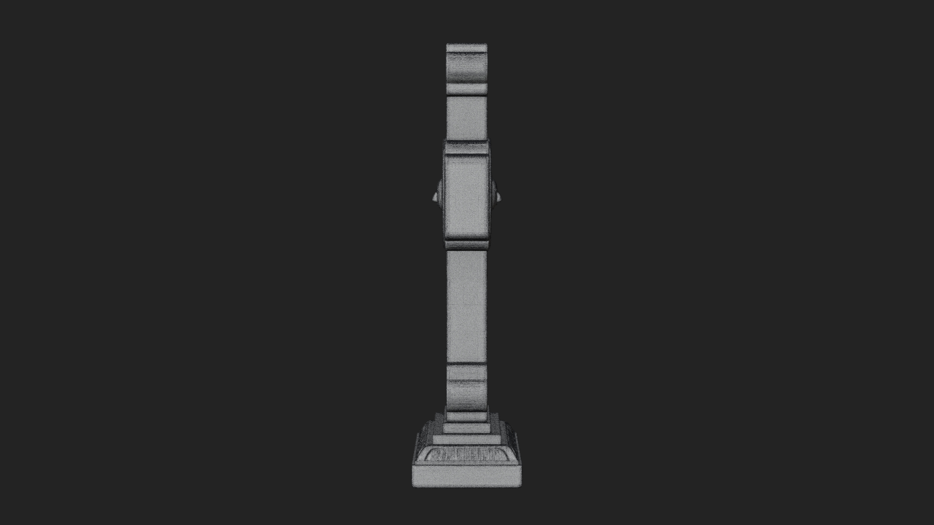 Carved Relief Wall Cross Design 426 3D Print Model 3D Model
