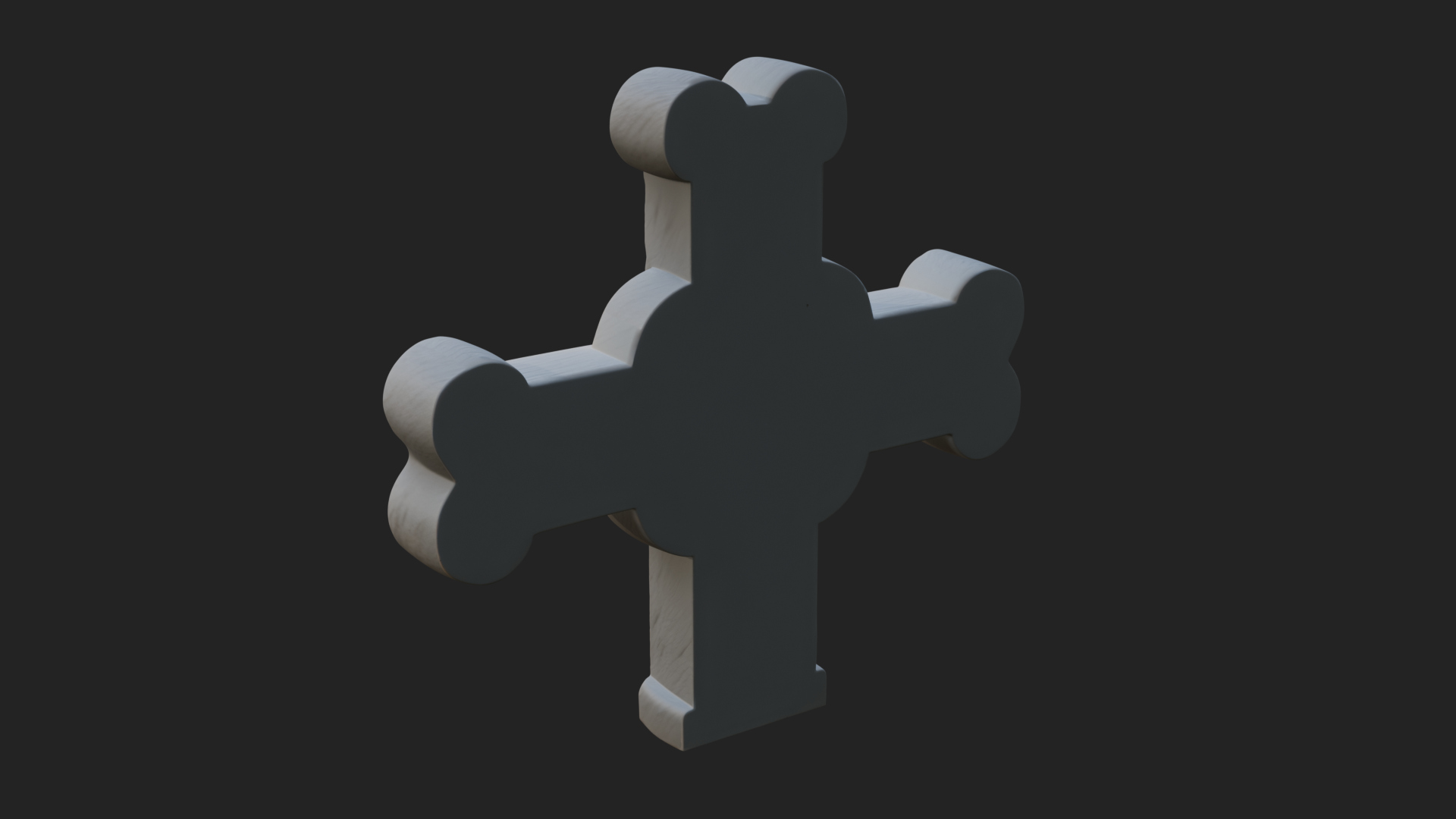 Carved Relief Wall Cross Design 427 3D Print Model 3D Model