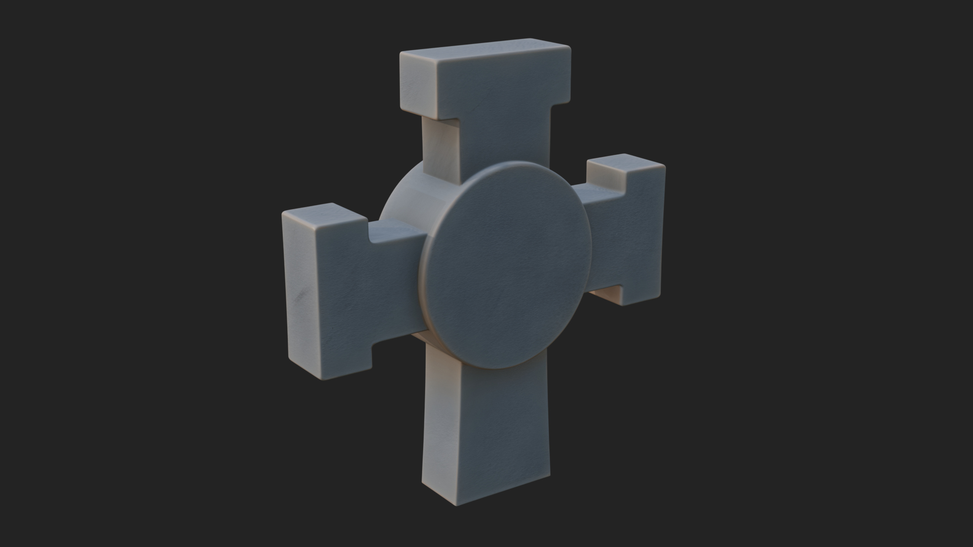 Carved Relief Wall Cross Design 428 3D Print Model 3D Model