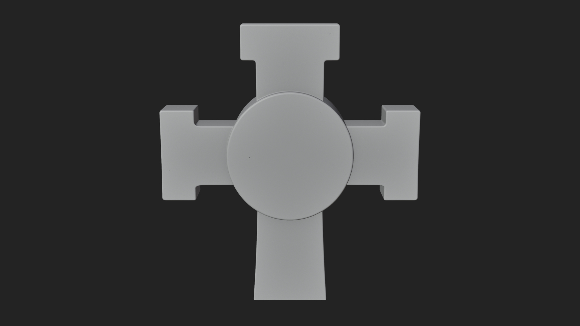 Carved Relief Wall Cross Design 428 3D Print Model 3D Model