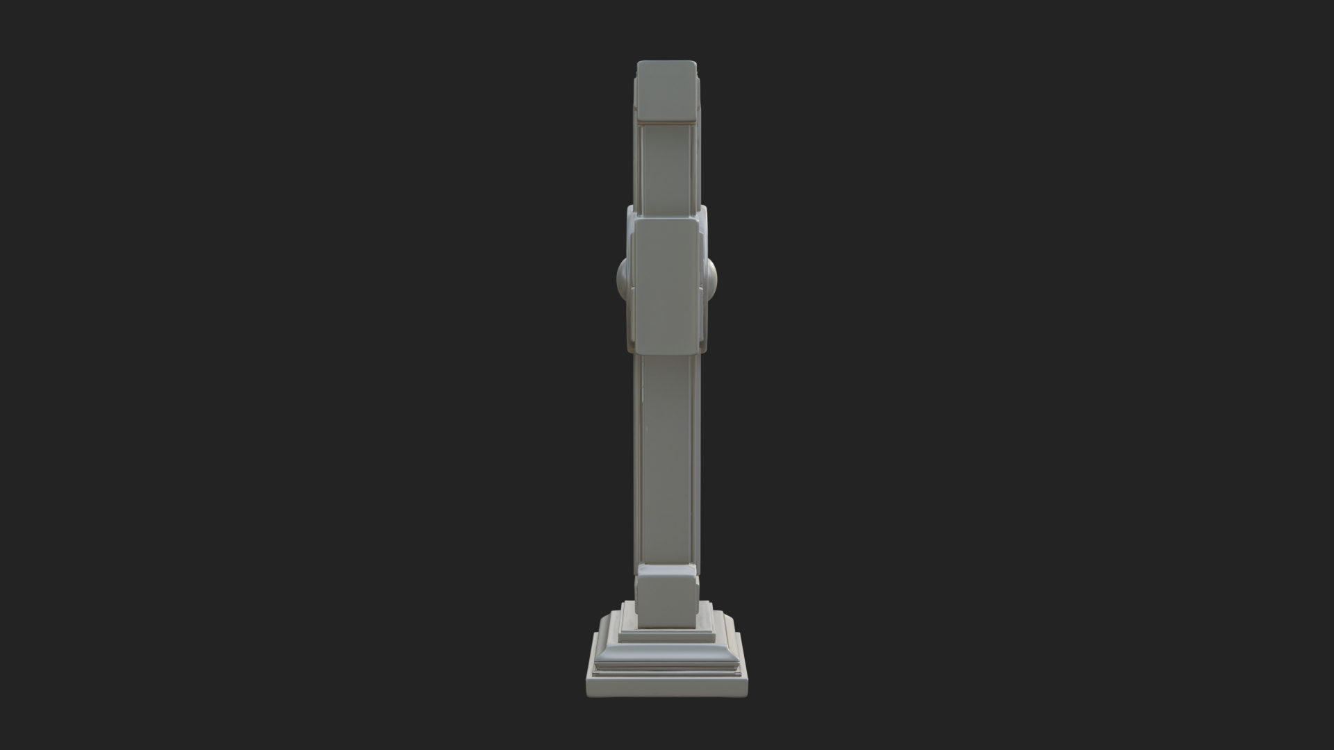Carved Relief Wall Cross Design 429 3D Print Model 3D Model