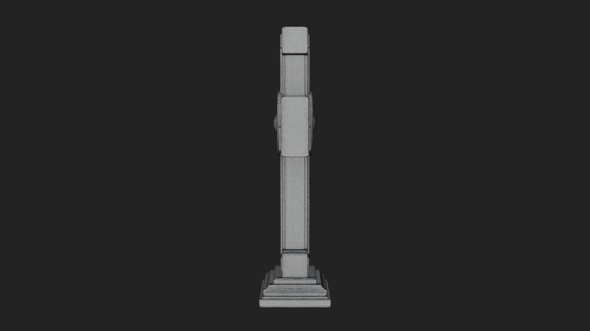 Carved Relief Wall Cross Design 429 3D Print Model 3D Model