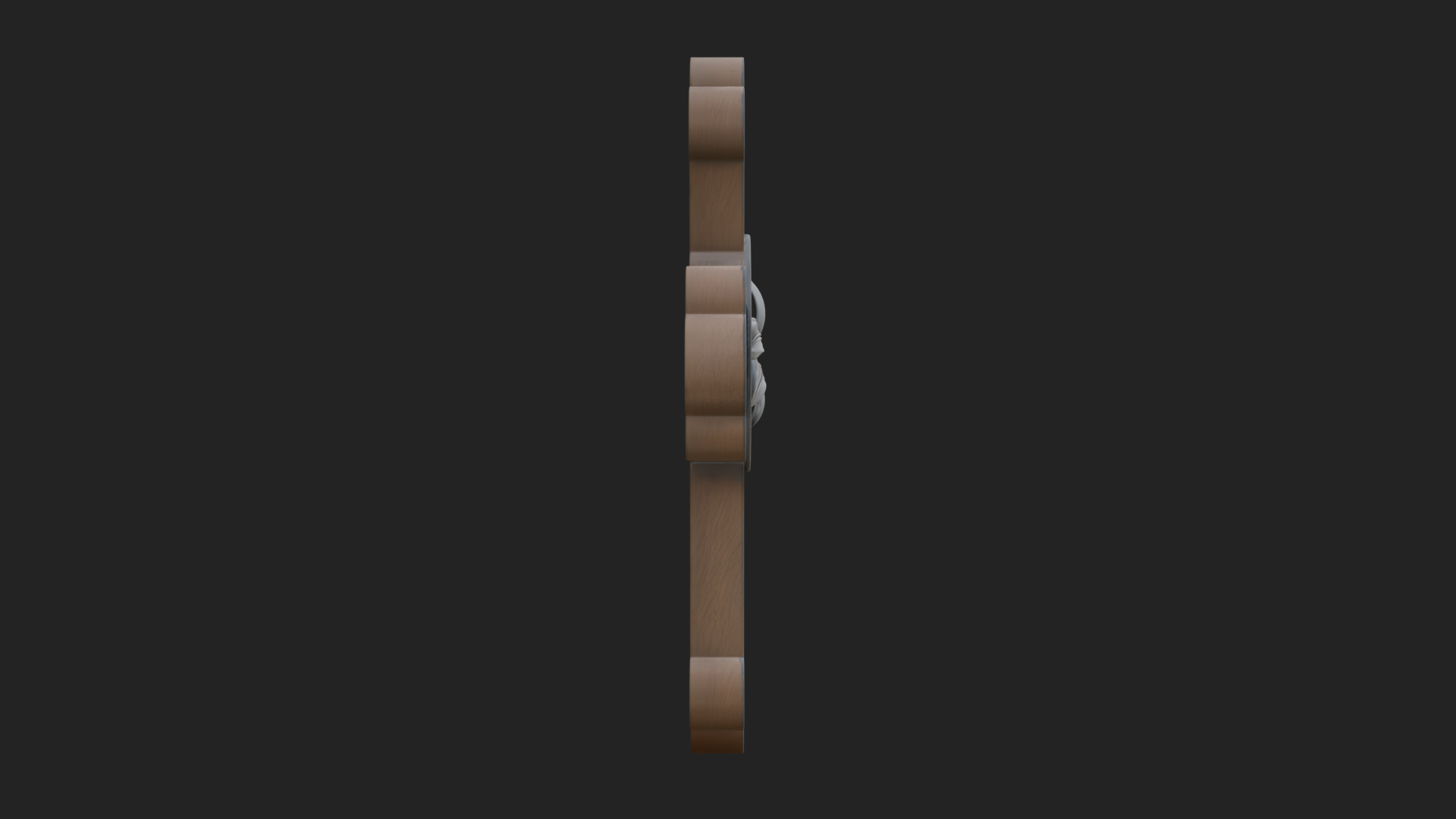 Carved Relief Wall Cross Design 430 3D Print Model 3D Model