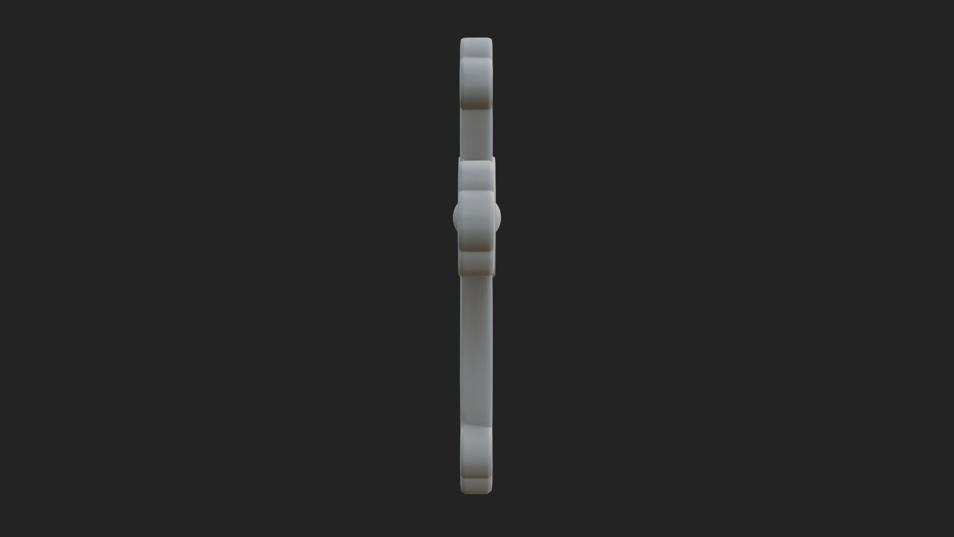 Carved Relief Wall Cross Design 431 3D Print Model 3D Model