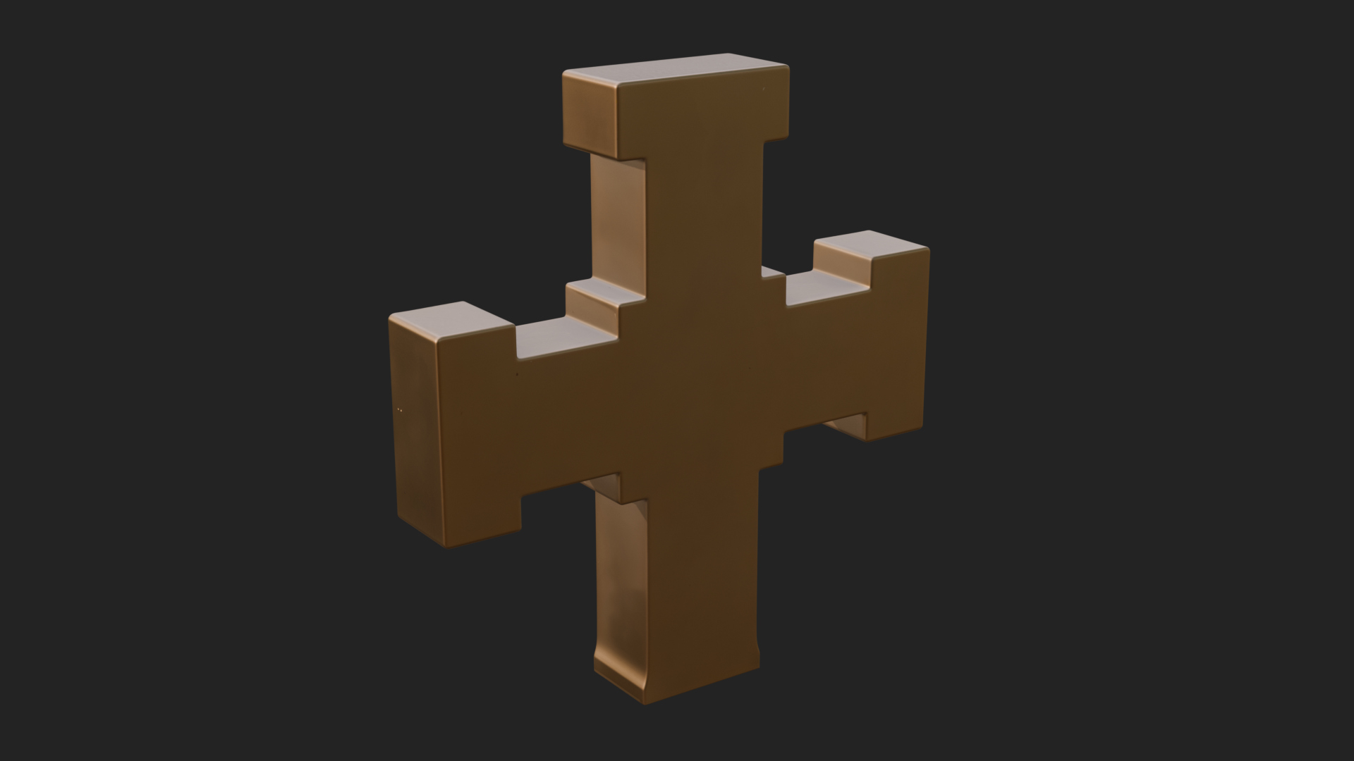 Carved Relief Wall Cross Design 437 3D Print Model 3D Model