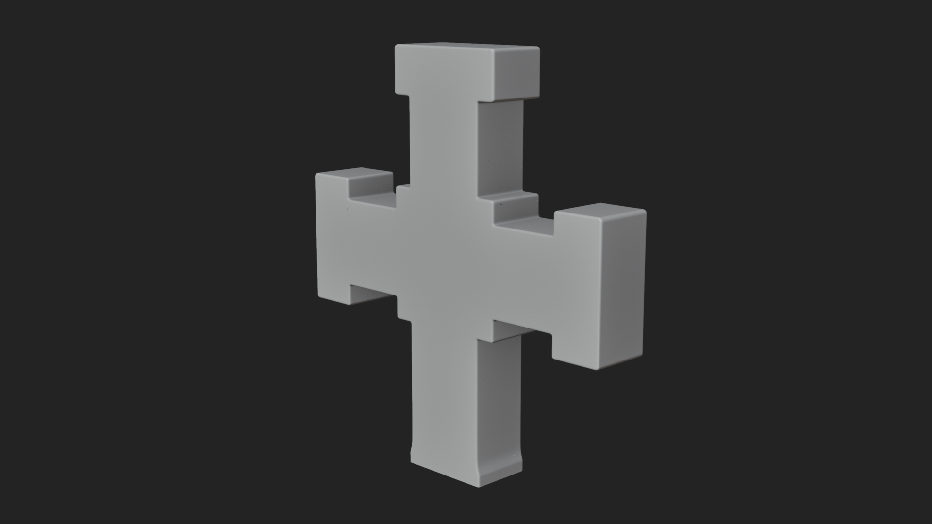 Carved Relief Wall Cross Design 437 3D Print Model 3D Model