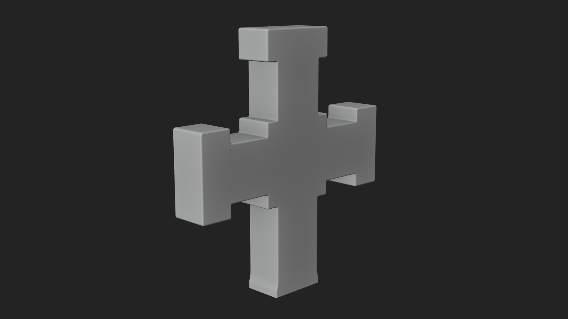 Carved Relief Wall Cross Design 437 3D Print Model 3D Model