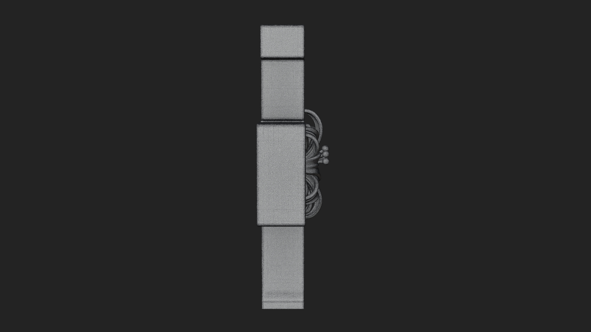 Carved Relief Wall Cross Design 437 3D Print Model 3D Model