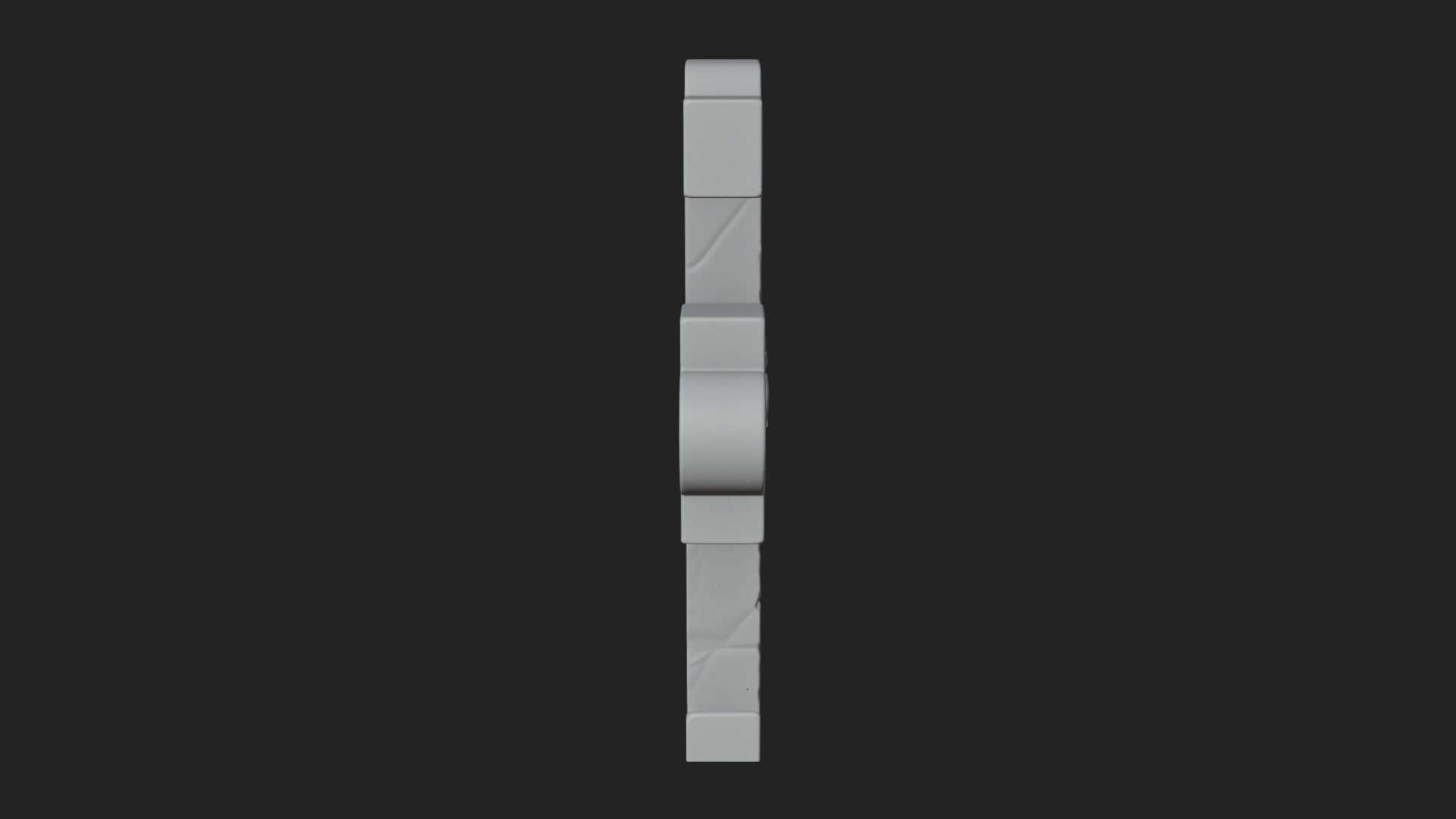 Carved Relief Wall Cross Design 443 3D Print Model 3D Model