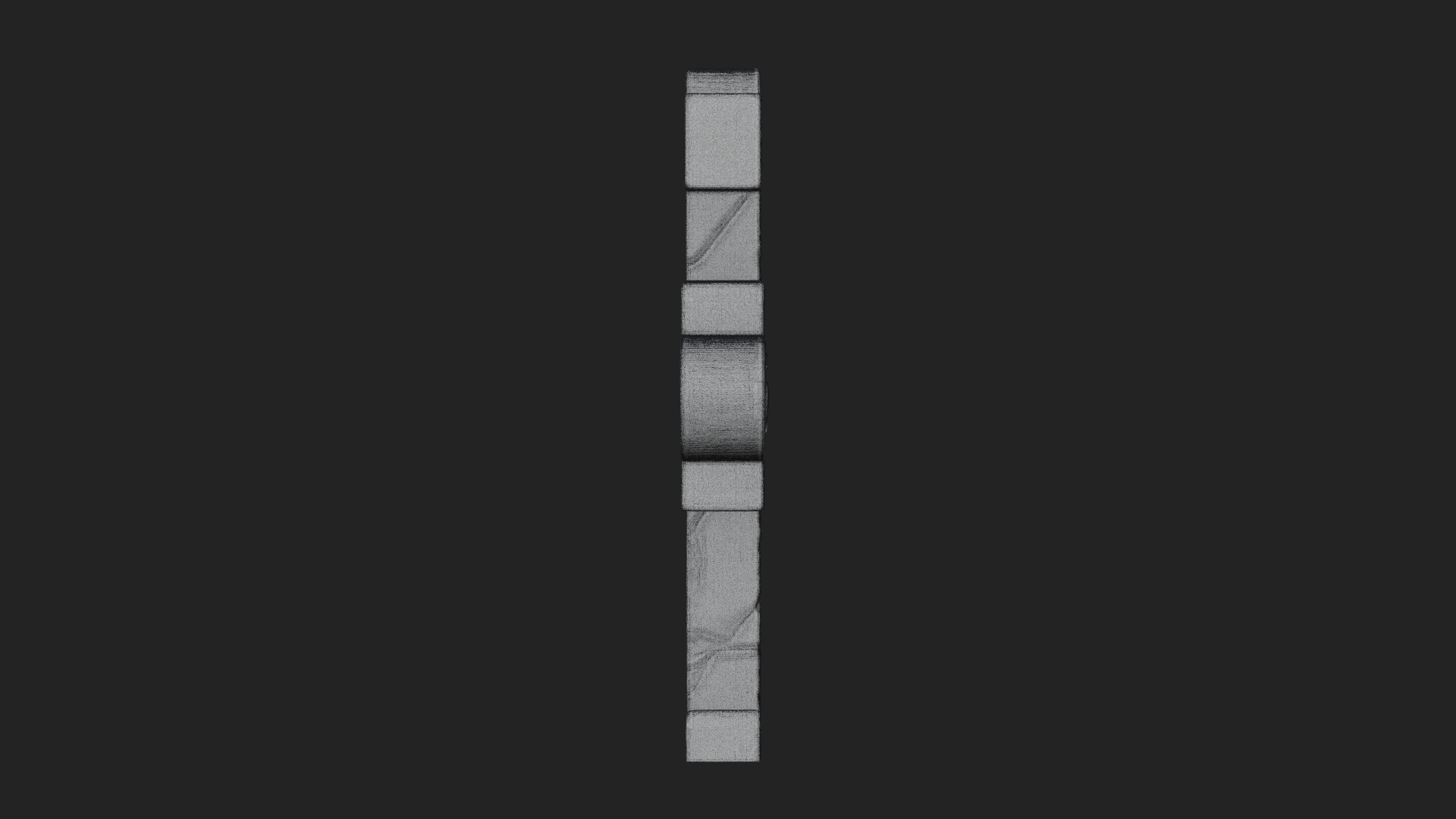 Carved Relief Wall Cross Design 443 3D Print Model 3D Model