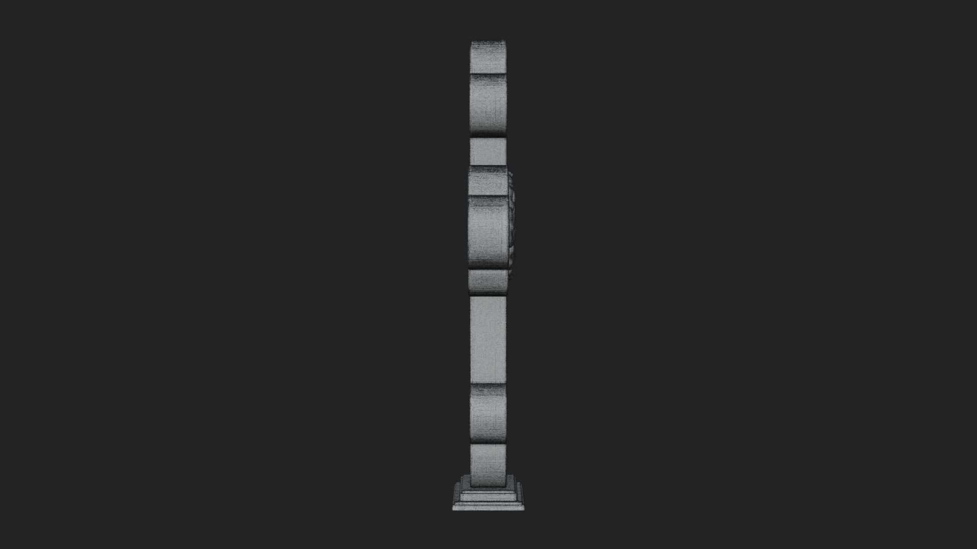 Carved Relief Wall Cross Design 451 3D Print Model 3D Model