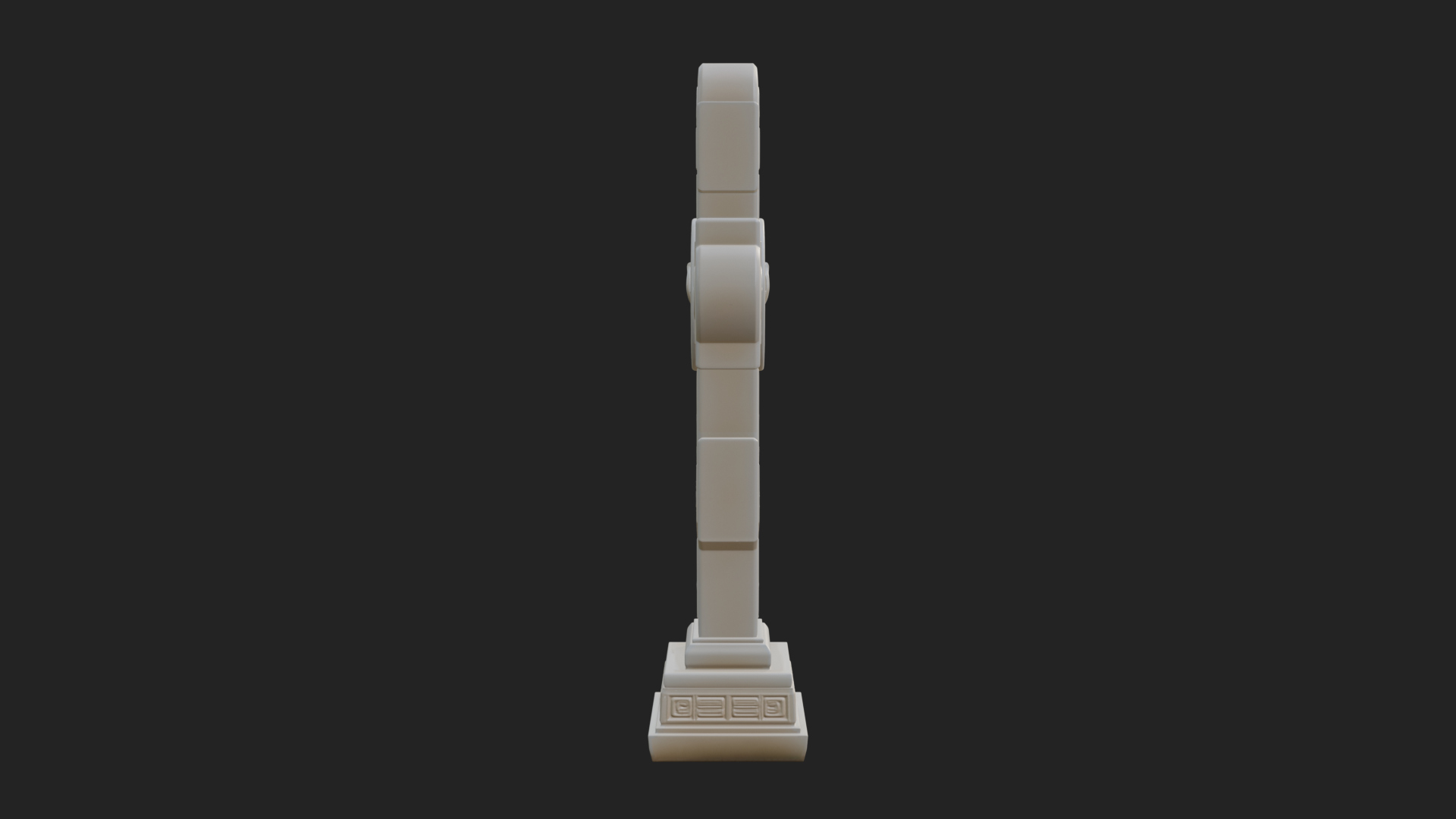 Carved Relief Wall Cross Design 456 3D Print Model 3D Model