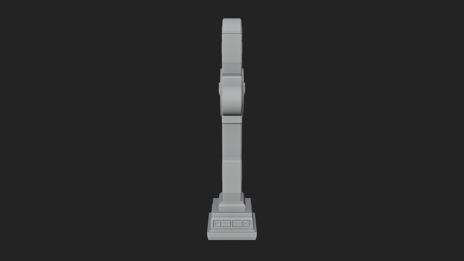 Carved Relief Wall Cross Design 456 3D Print Model 3D Model